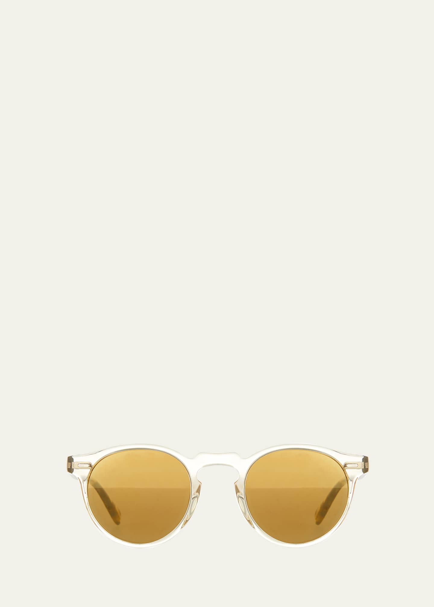 Oliver peoples gregory best sale peck clear