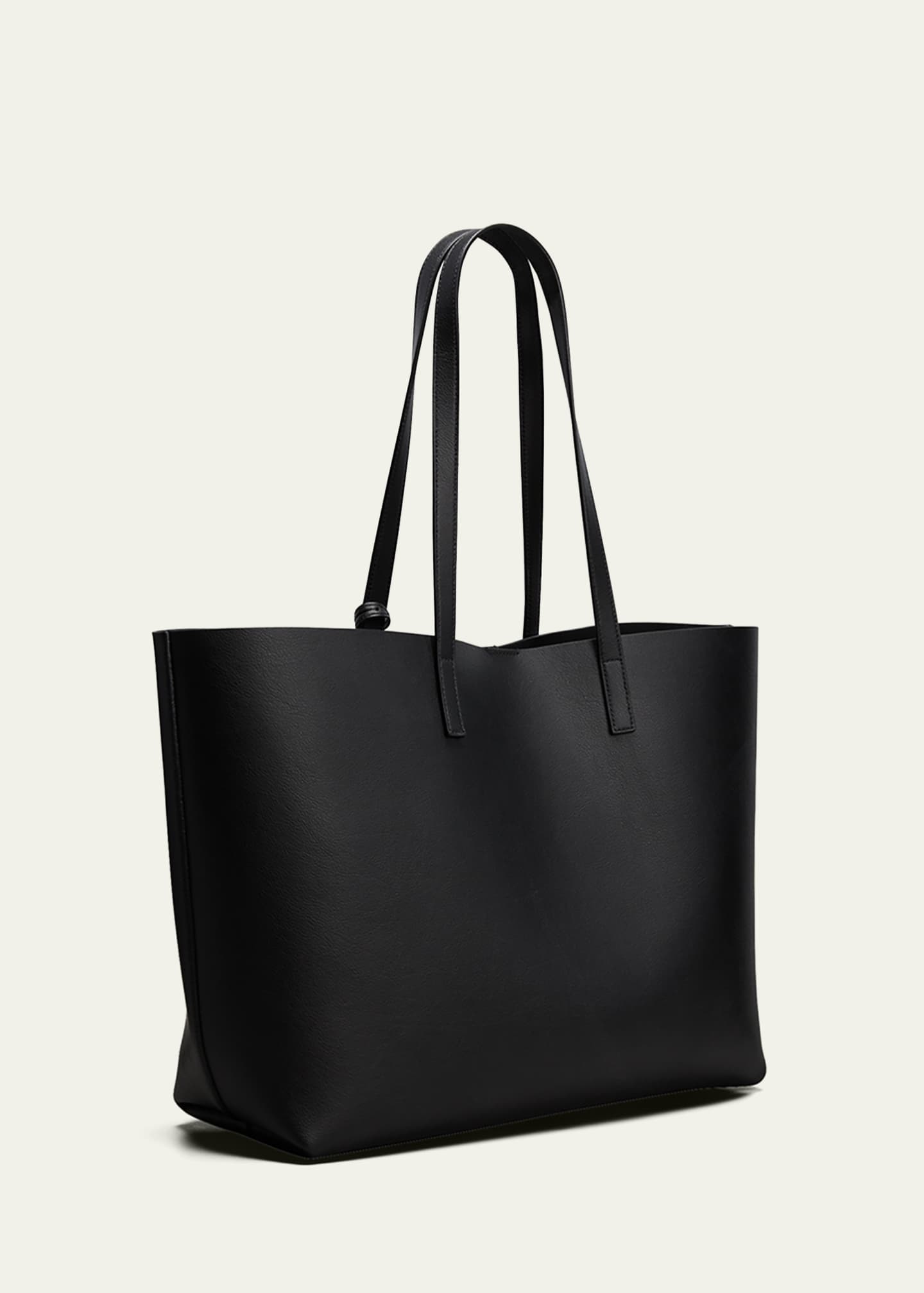 Saint Laurent Shopping Bag East-West Tote in Smooth Leather Image 3 of 7