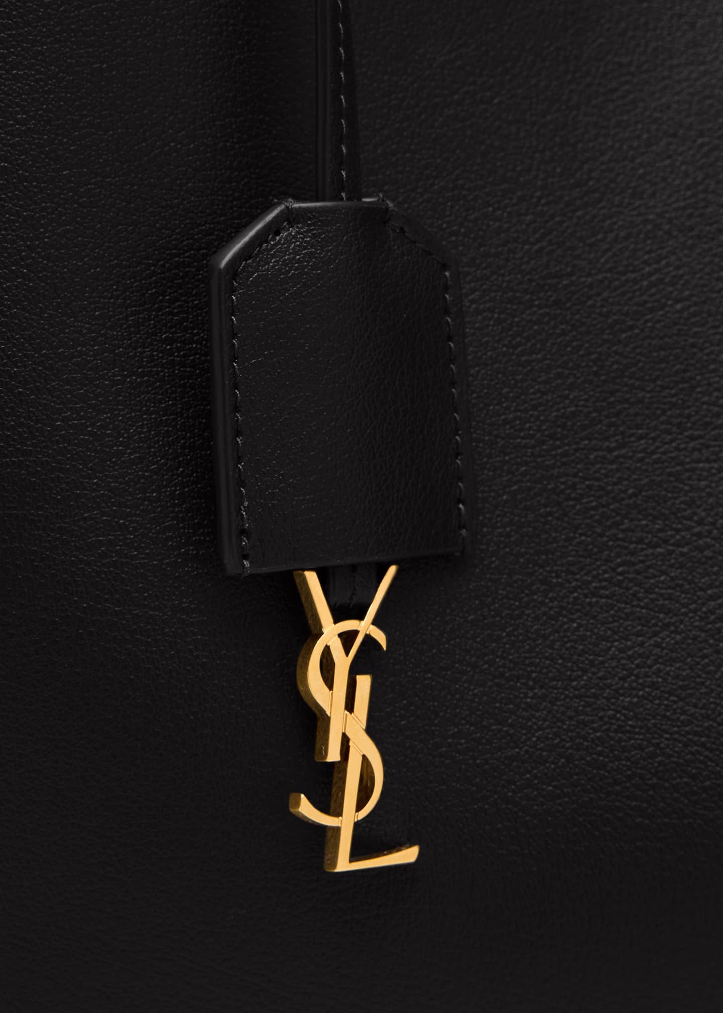 Saint Laurent Shopping Bag East-West Tote in Smooth Leather Image 6 of 7