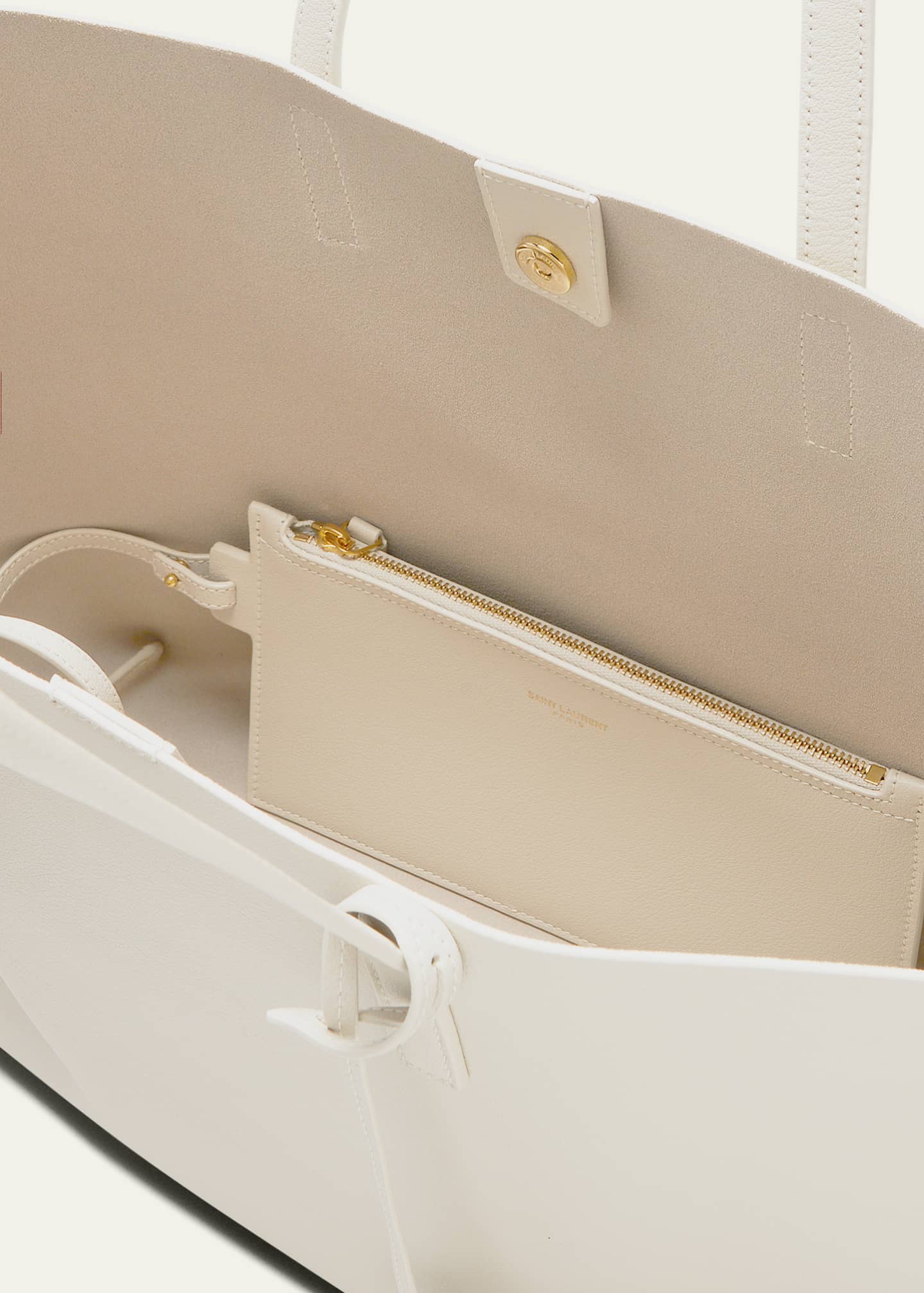 East west calfskin shopping online tote bag