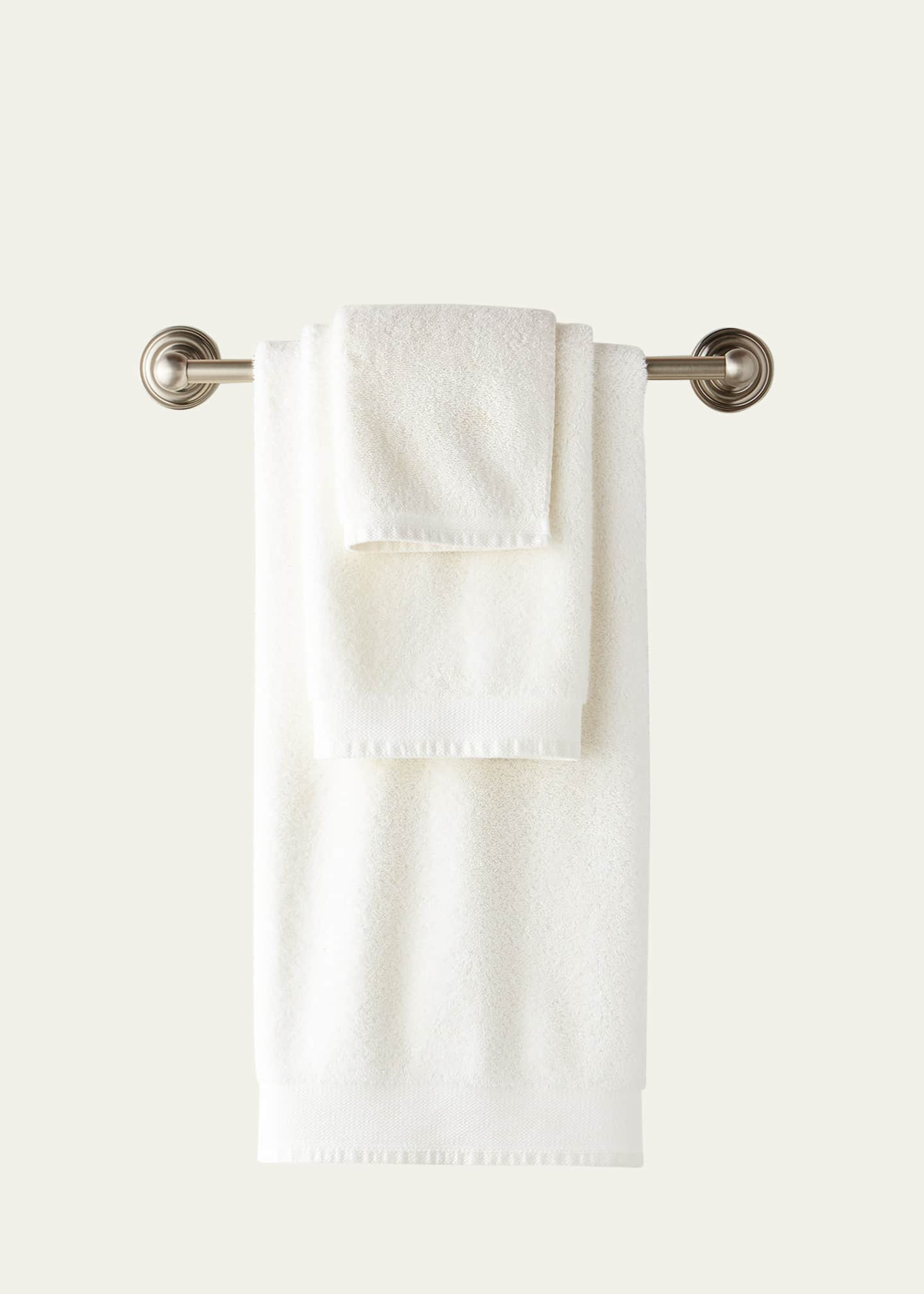 Sferra 12-Piece Ashemore Towel Set Ivory