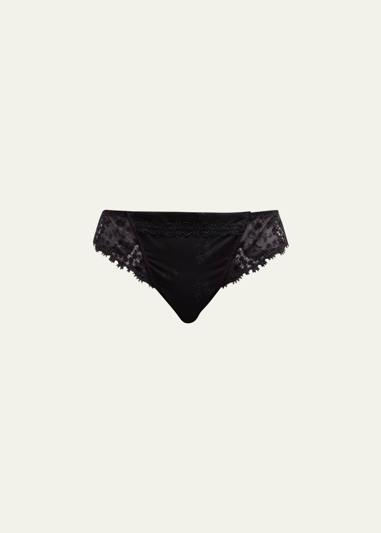 Simone Perele Wish Lace Mesh Tanga Image 5 of 5