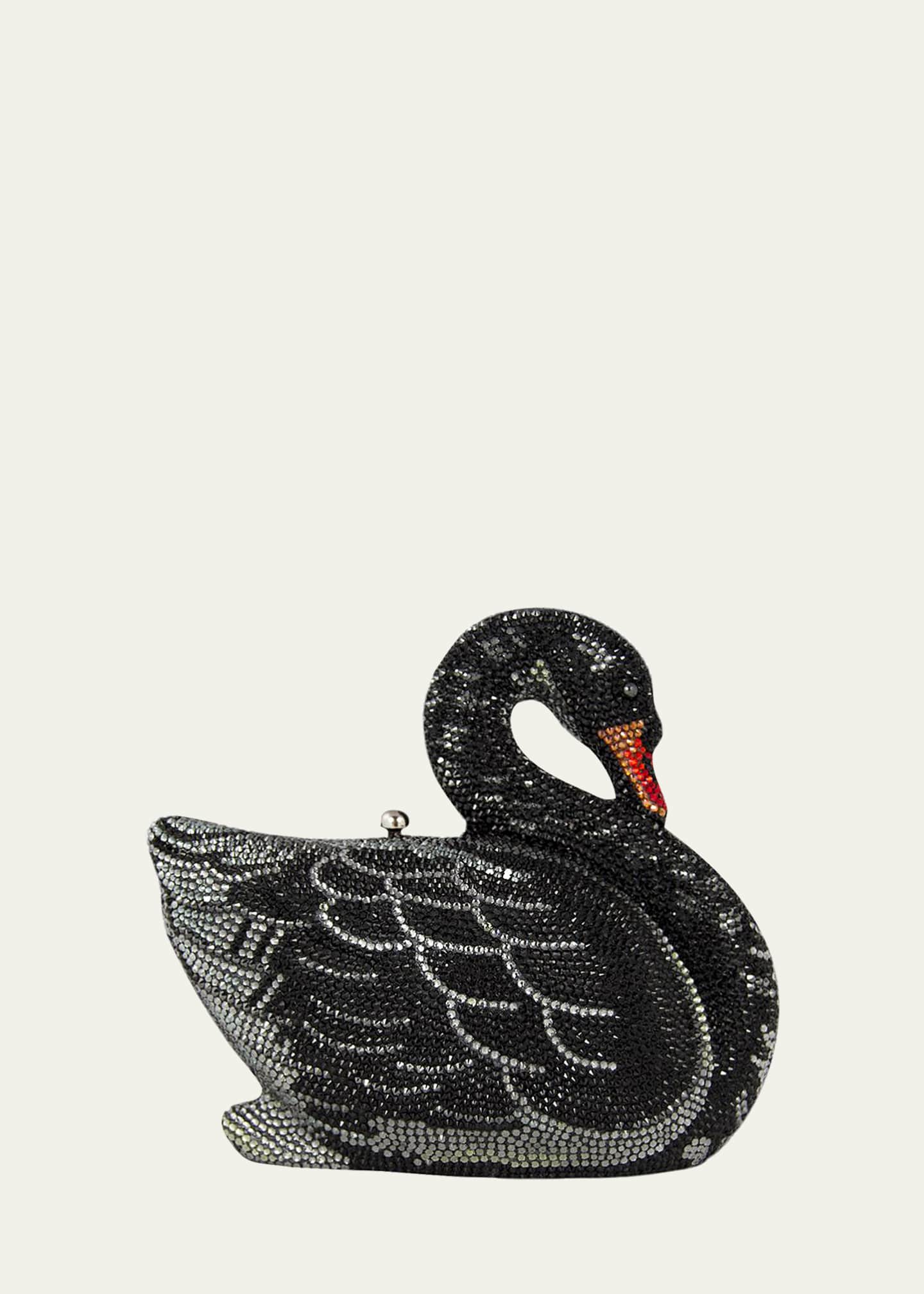 Judith Leiber Couture Swan Crystal Minaudiere - Bergdorf Goodman