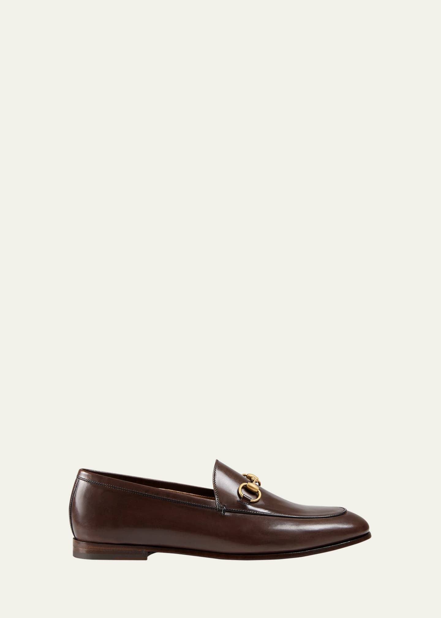 Gucci Jordaan Leather Bit Loafers Image 1 of 5