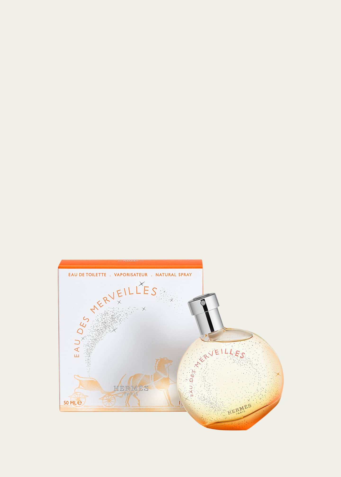 Hermes Eau des Merveilles Eau de Toilette natural spray, 3.3 oz. Image 2 of 5