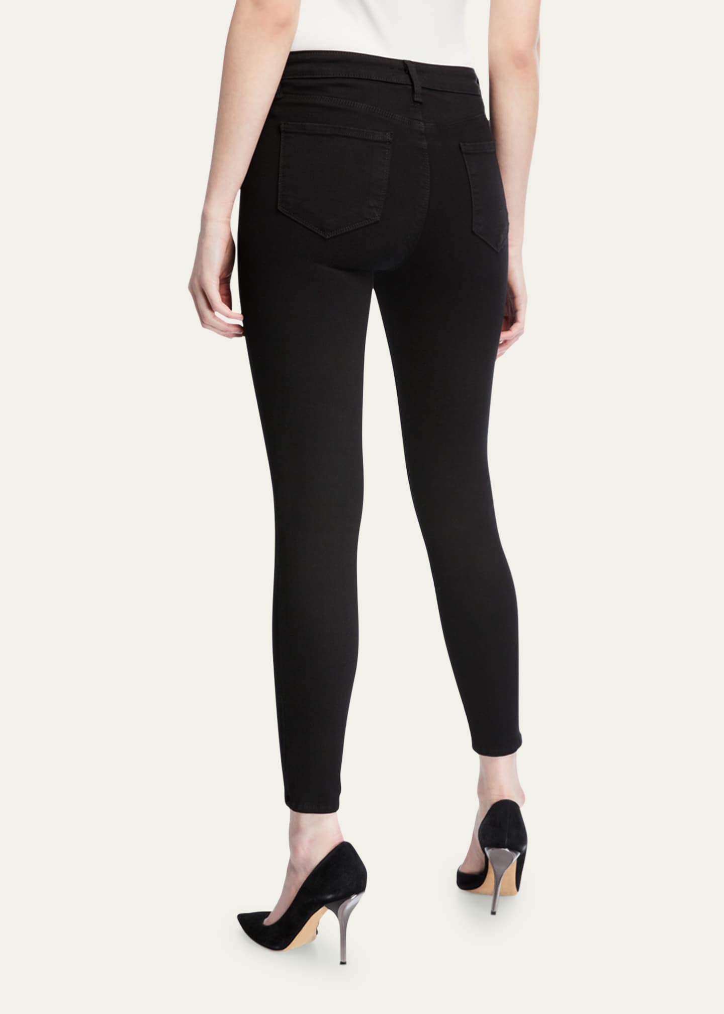 L'Agence Margot High-Rise Skinny Ankle Jeans Image 3 of 5
