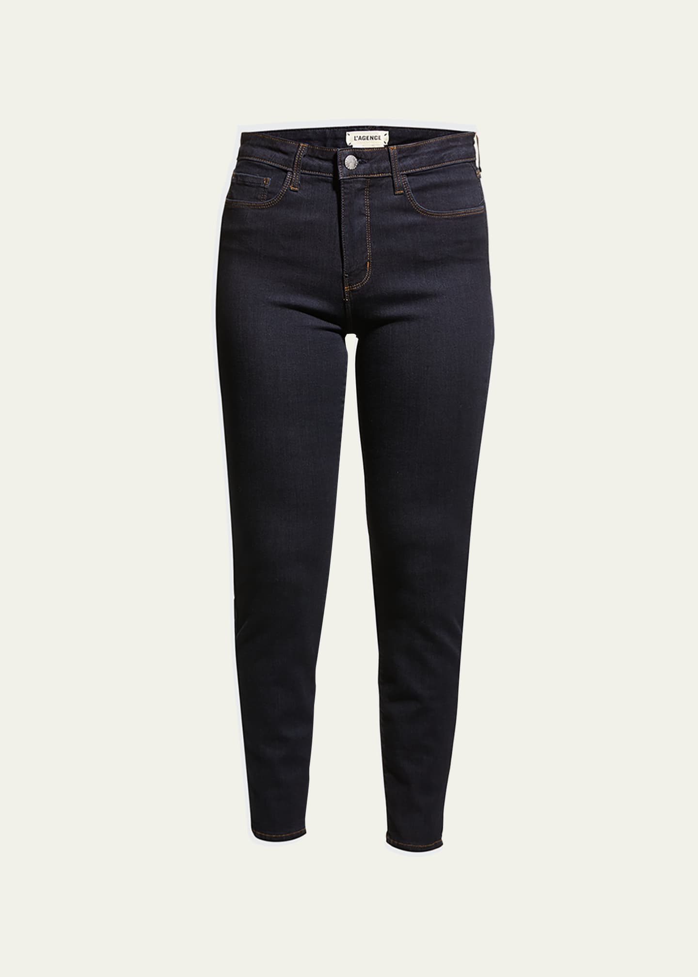 L'Agence Margot High-Rise Skinny Ankle Jeans Image 1 of 5
