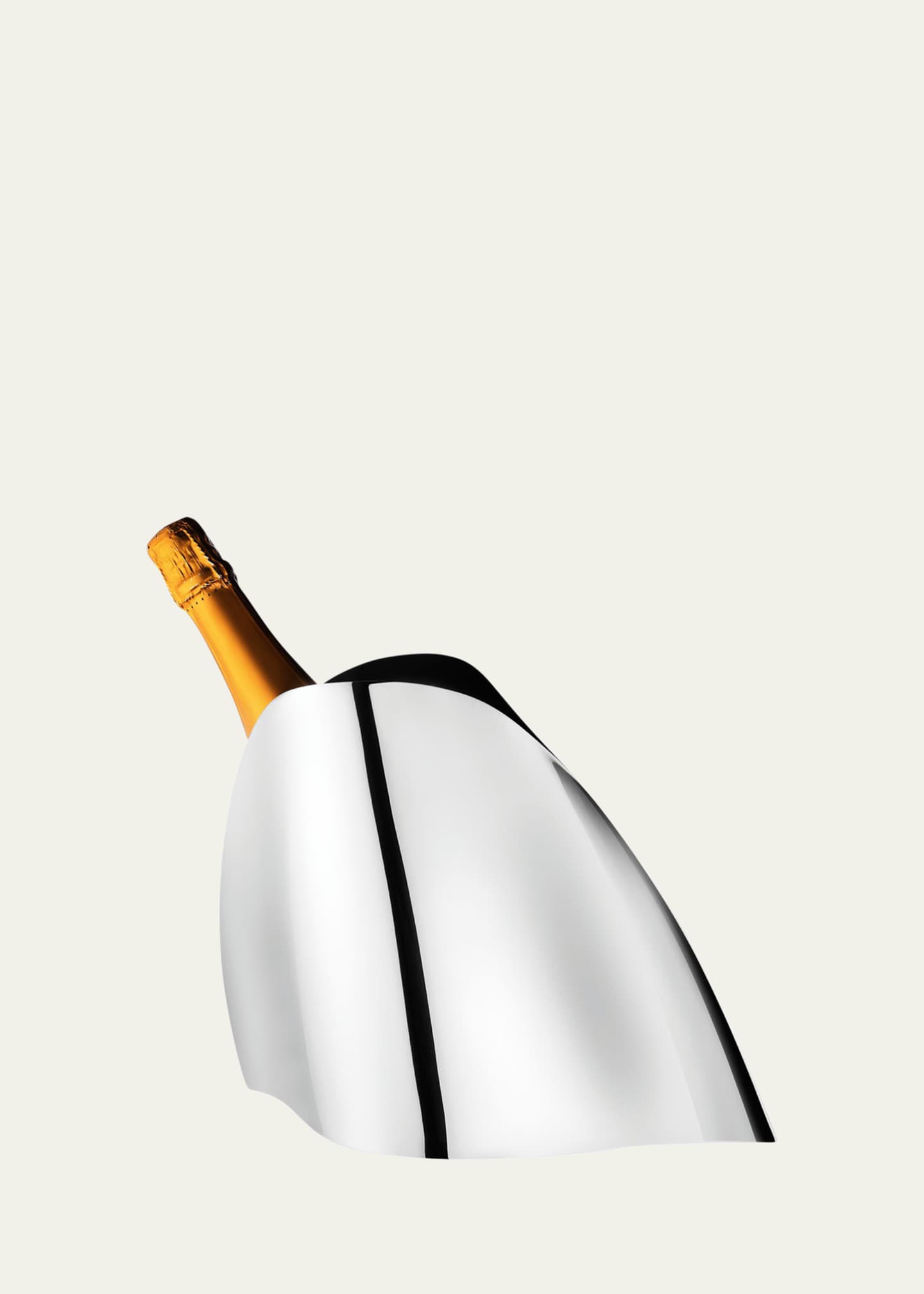 Georg Jensen Indulgence Champagne Cooler in Stainless Steel by Helle Damkjær For Sale at