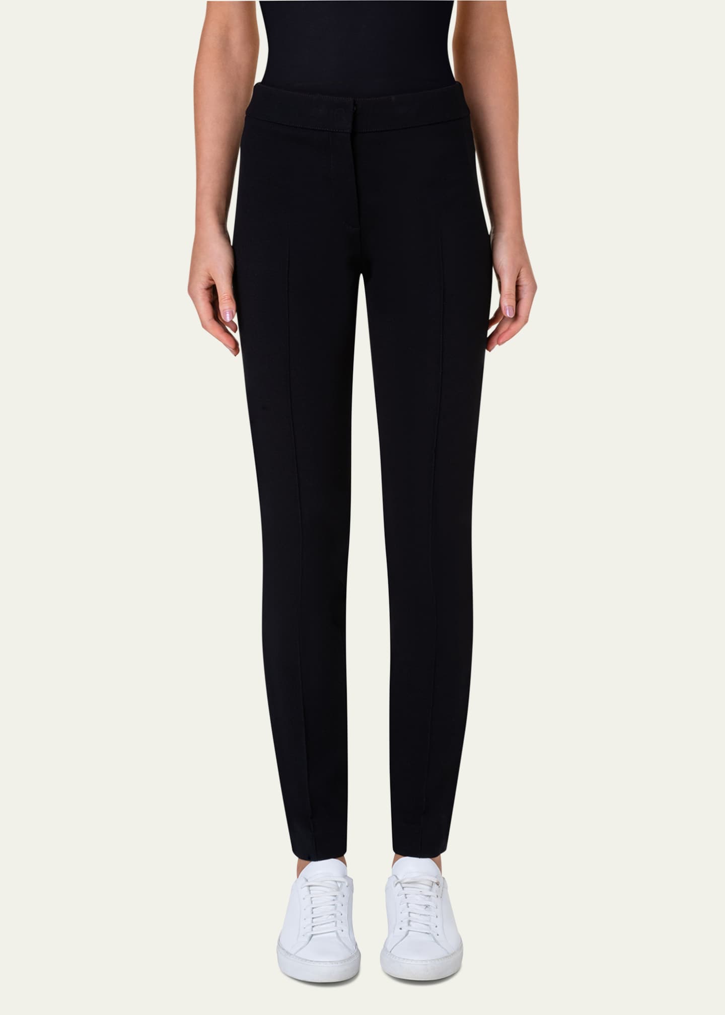 Akris punto Mara Skinny Knit Pants Image 2 of 5