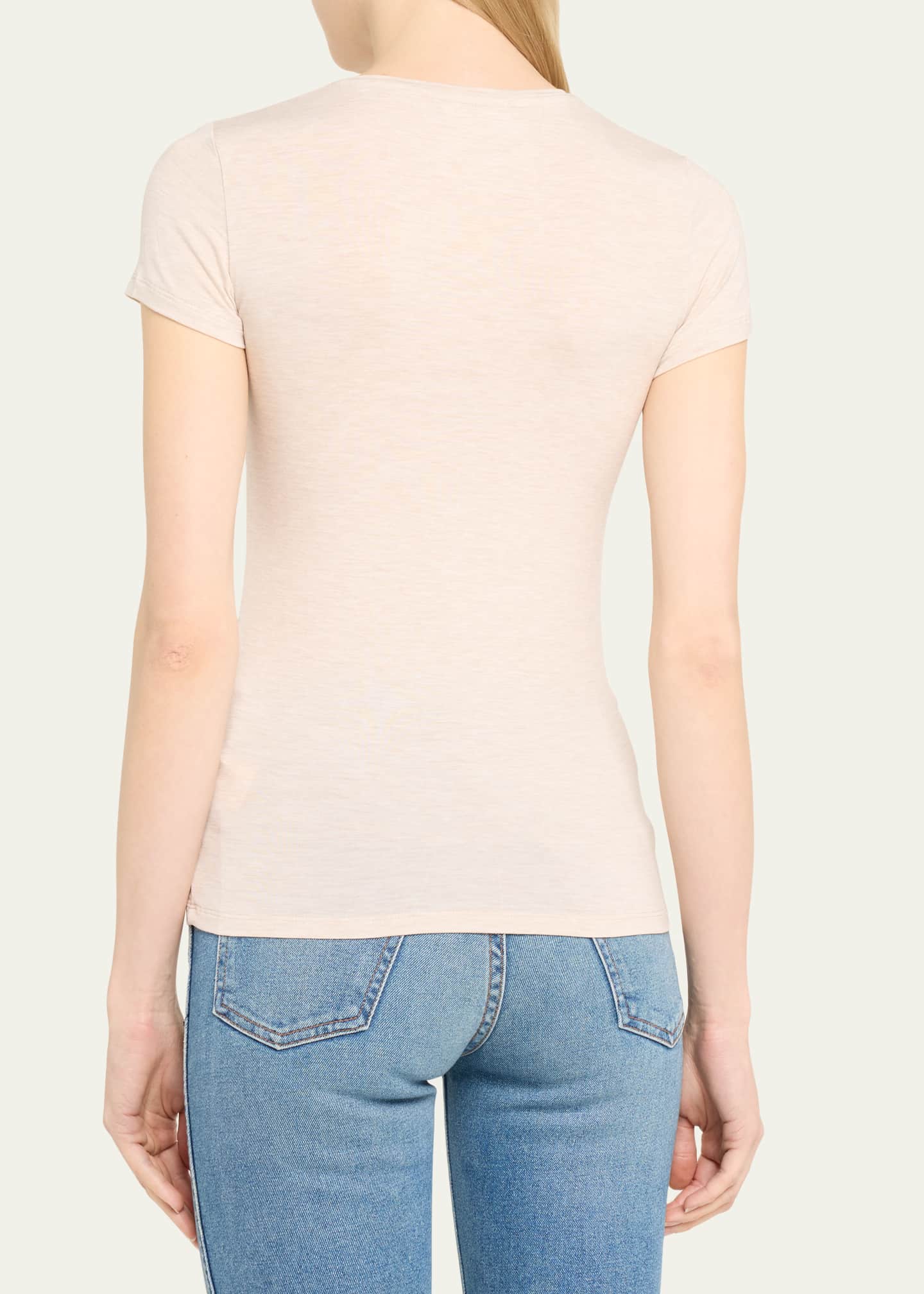Majestic Filatures Soft Touch Short-Sleeve Crewneck T-Shirt Image 3 of 5