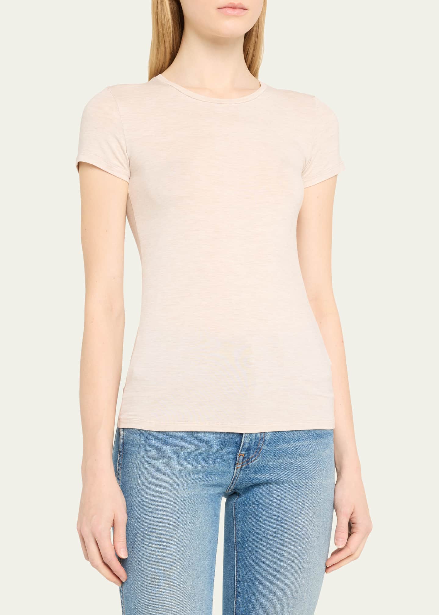 Majestic Filatures Soft Touch Short-Sleeve Crewneck T-Shirt Image 4 of 5