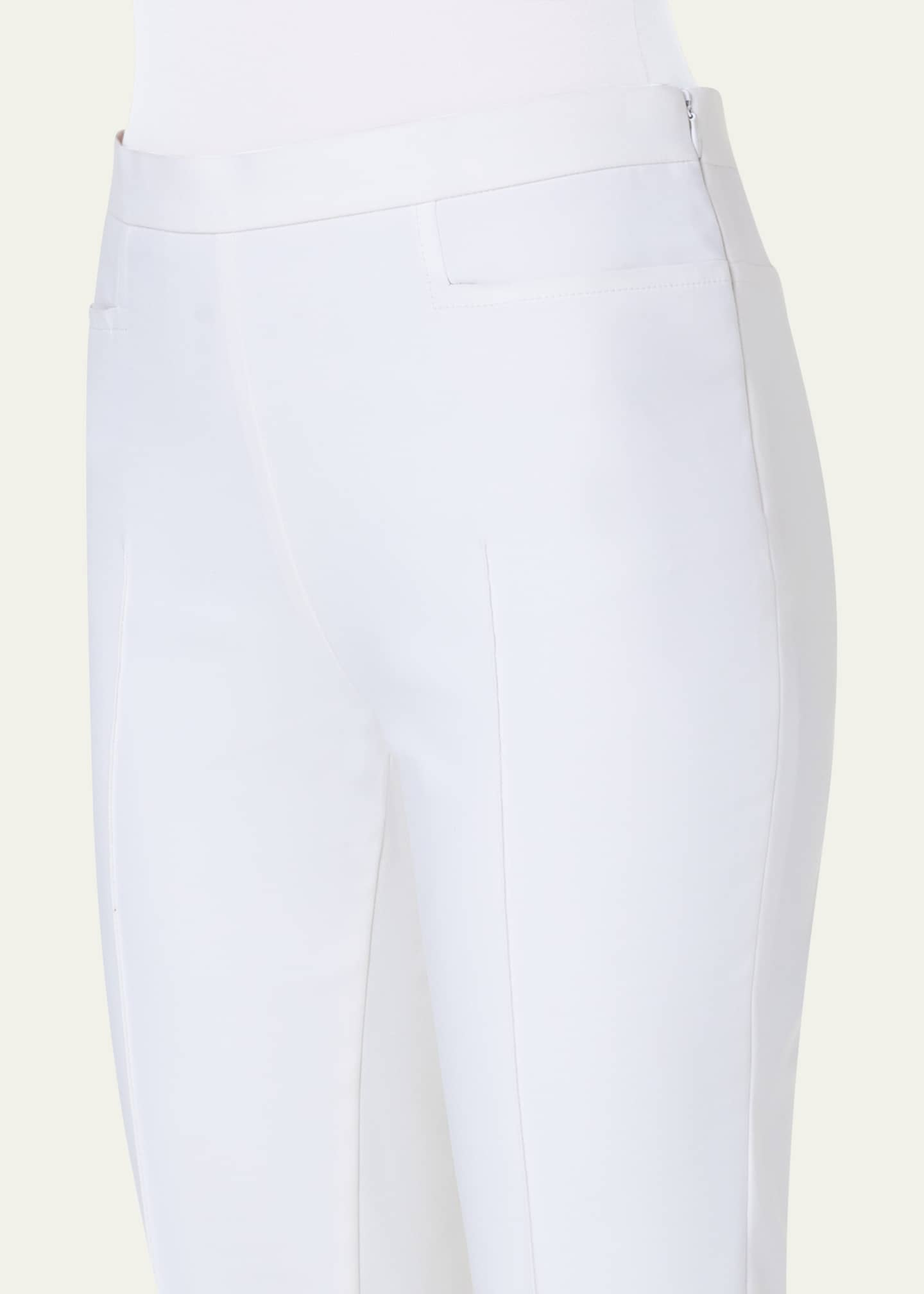 Akris punto Franca Techno-Cotton Pants Image 5 of 5