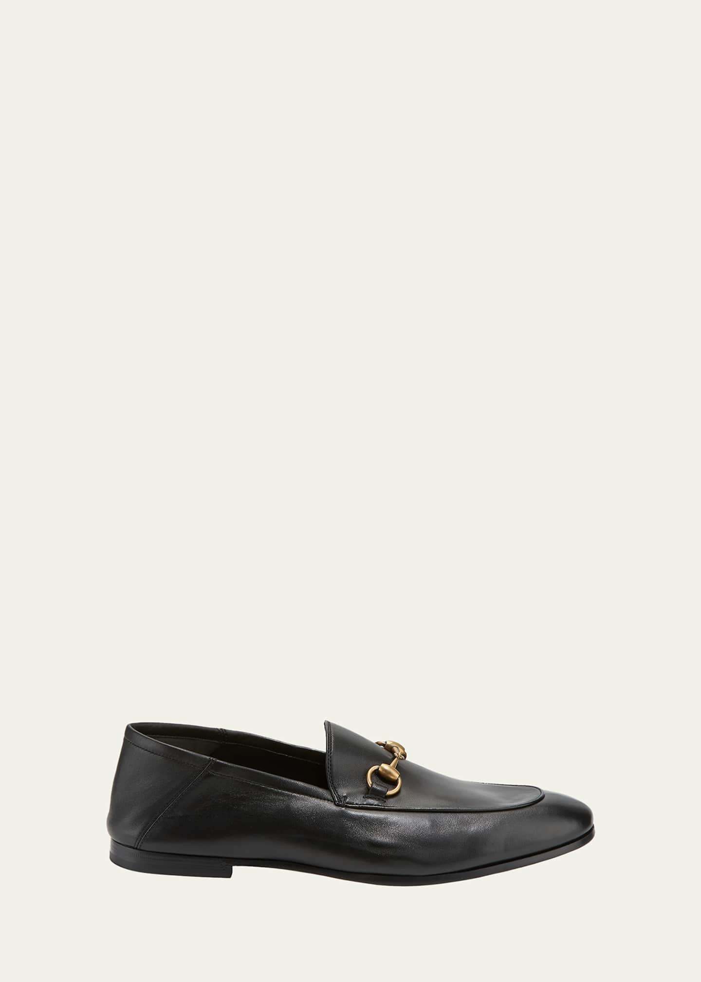 Gucci Soft Leather Bit-Strap Loafer Image 1 of 5