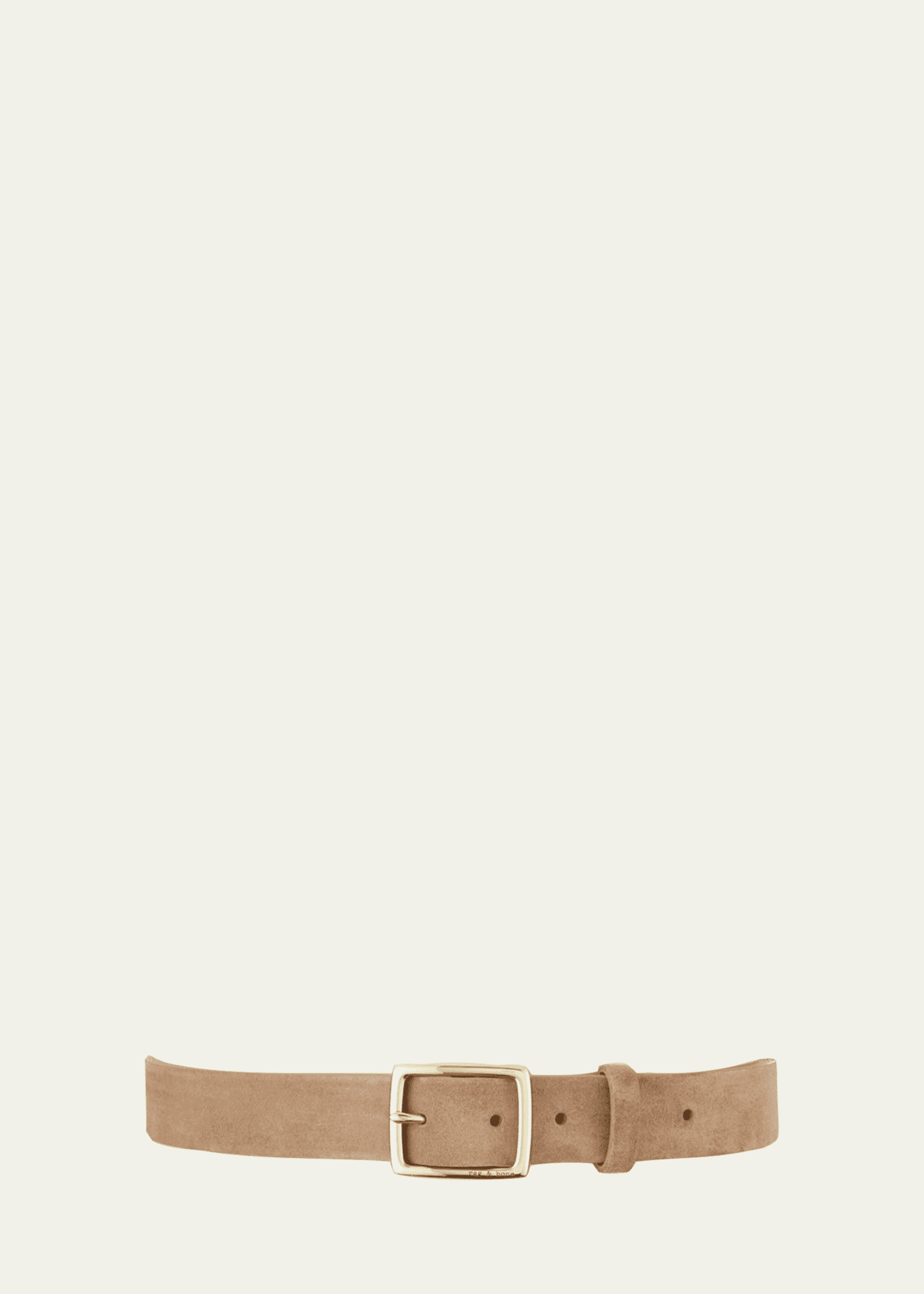 Rag Bone Suede Boyfriend Belt, Camel Bergdorf Goodman