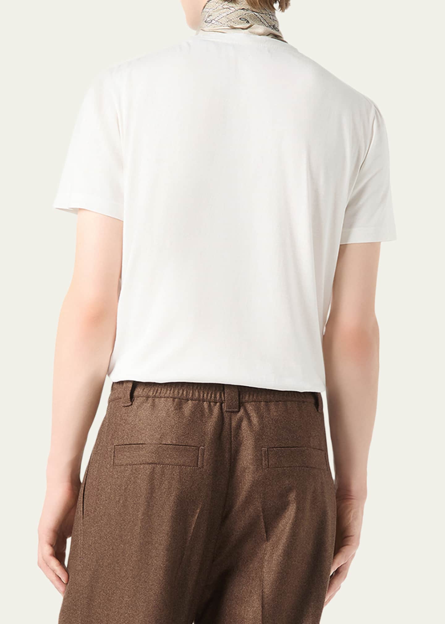 Loro Piana Men's Silk Cotton Jersey T-Shirt - Bergdorf Goodman