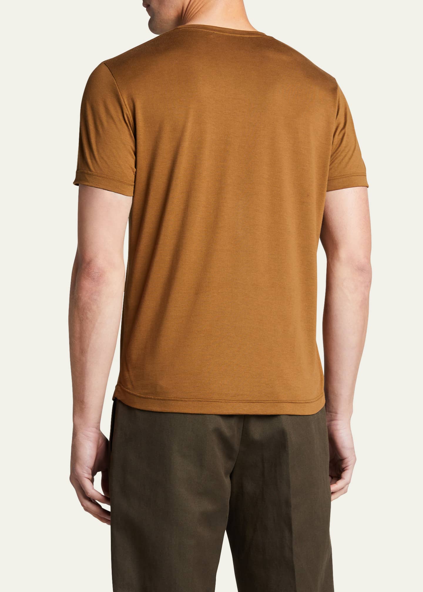 Loro Piana Men's Silk Cotton Jersey T-Shirt - Bergdorf Goodman