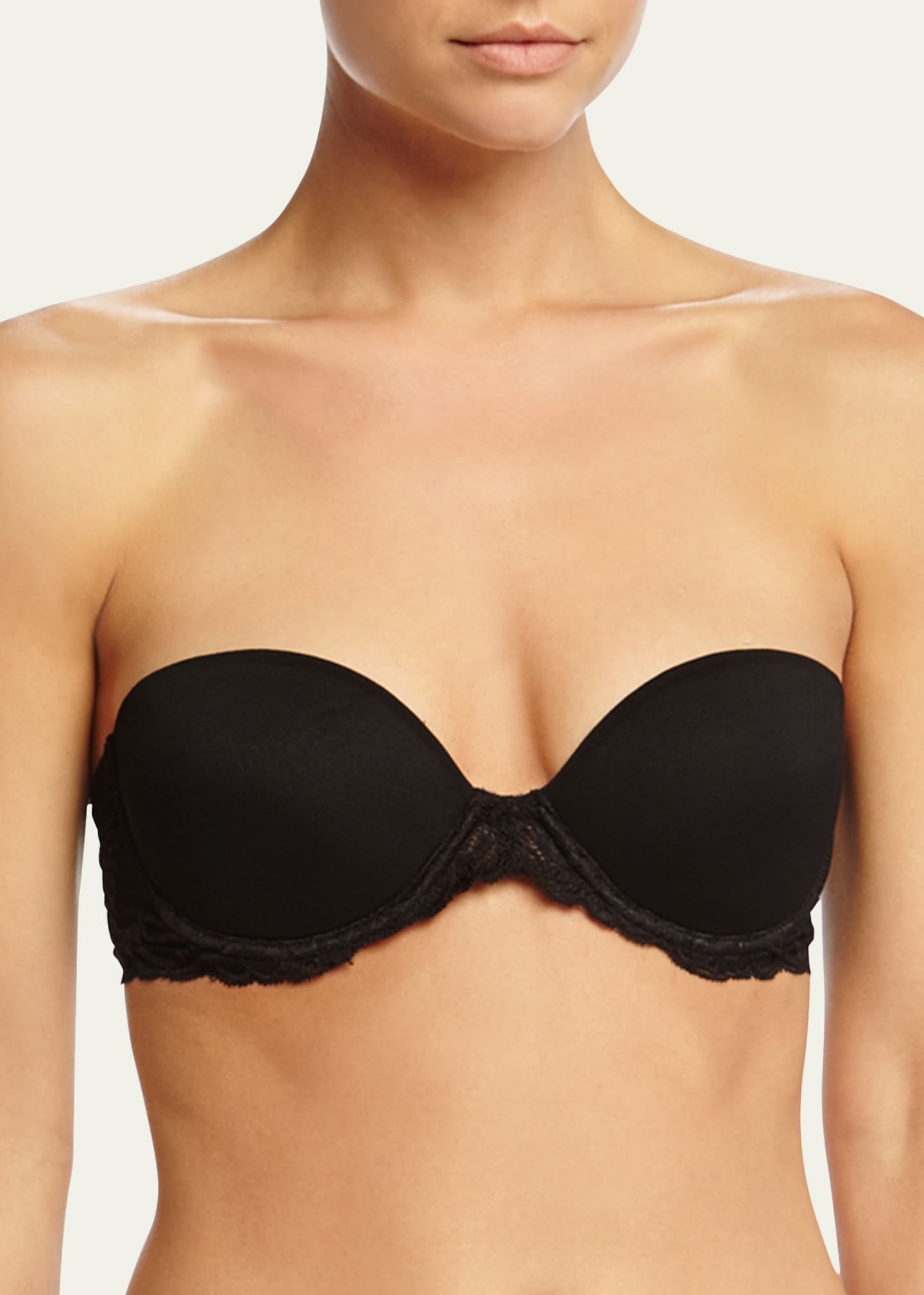 Strapless V Neck Bra