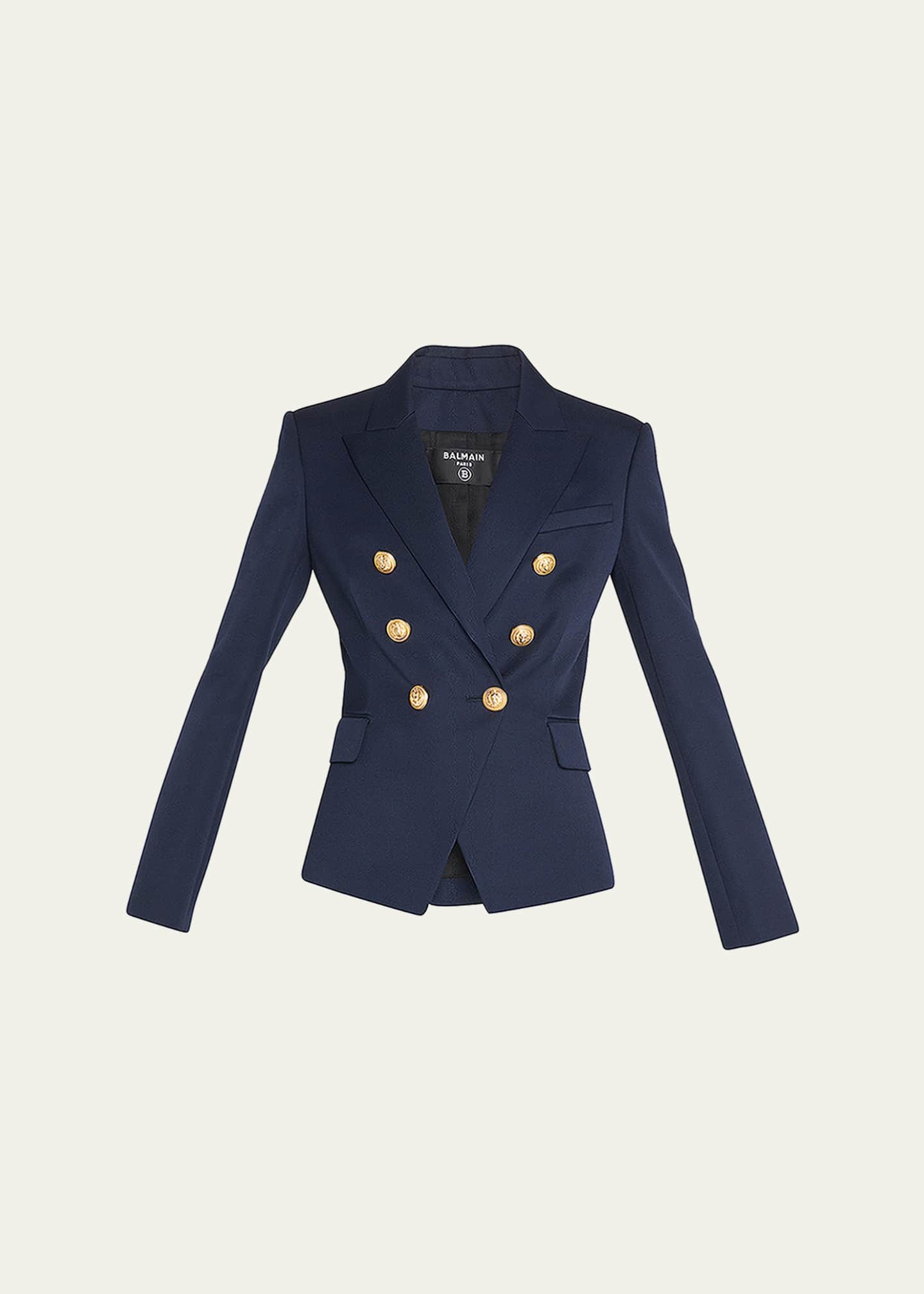 Balmain Classic Double-Breasted Blazer - Bergdorf Goodman