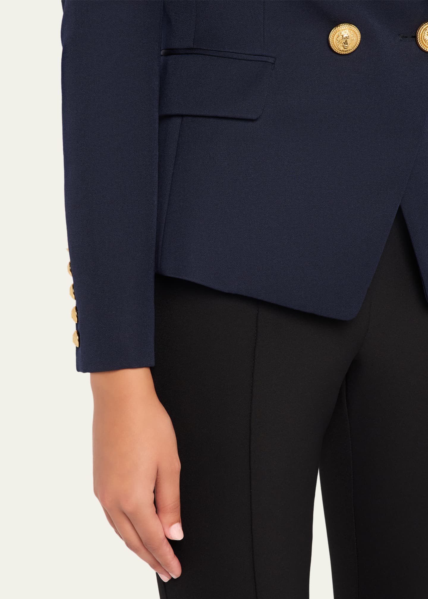 Balmain Classic Double-Breasted Blazer - Bergdorf Goodman