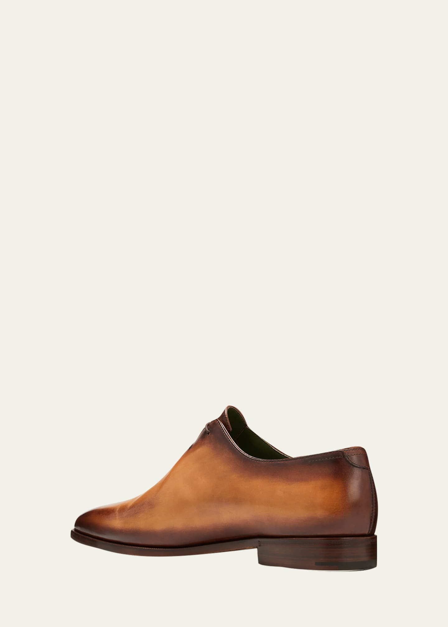 Berluti Men's Alessandro Demesure Leather Oxfords Image 2 of 3