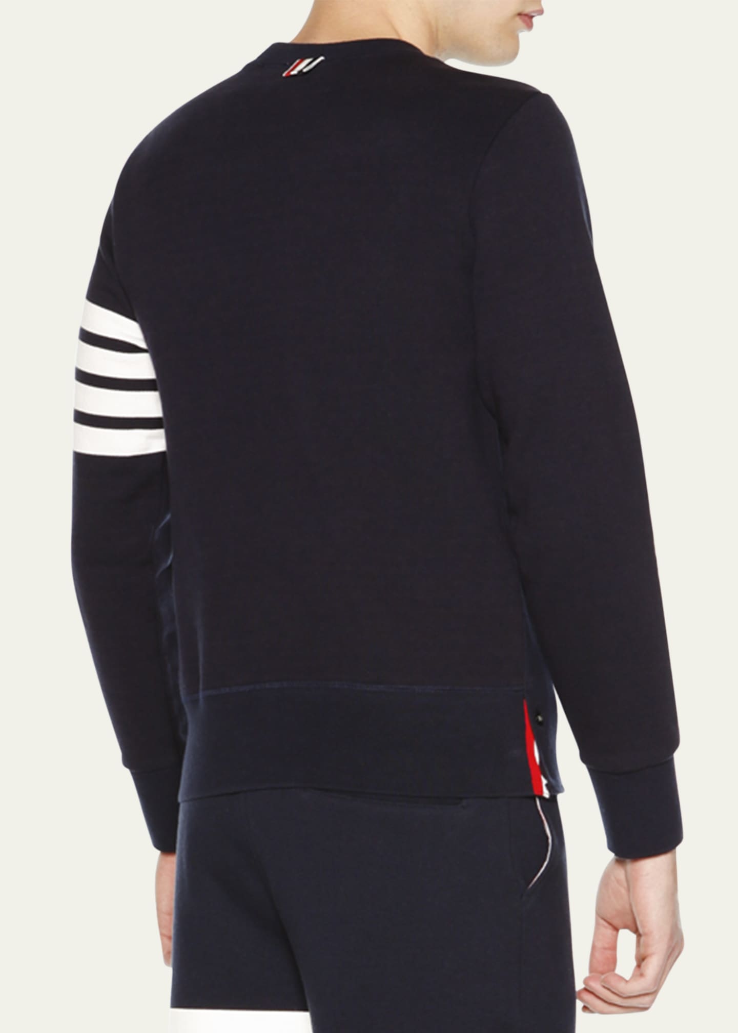 Thom Browne 4 Bar Striped Sweatshirt