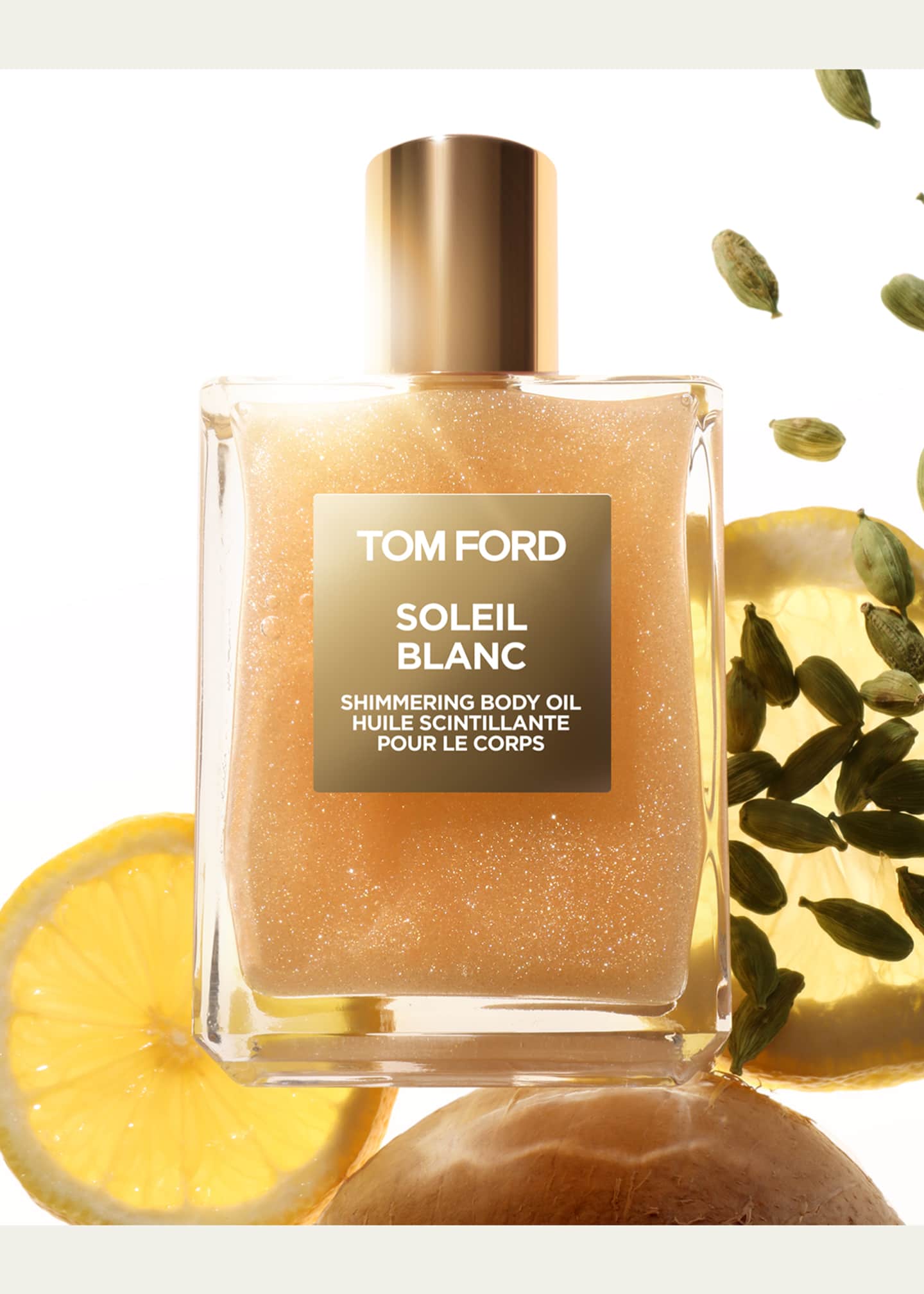 TOM FORD 3.4 oz. Soleil Blanc Shimmering Body Oil Image 2 of 3