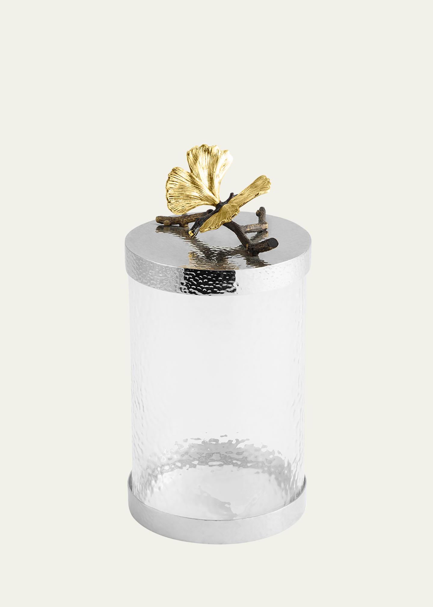 Michael Aram Butterfly Ginkgo Canister, Medium - Bergdorf Goodman