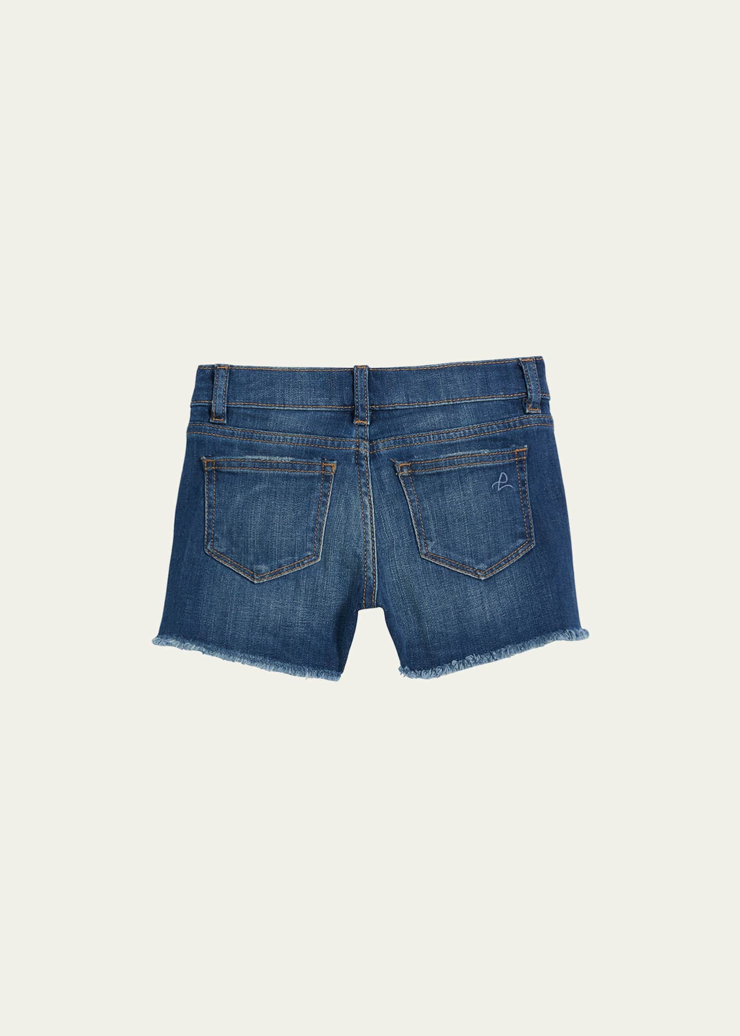DL1961 Lucy Frayed Cutoff Shorts, Size 7-16 Image 2 of 3