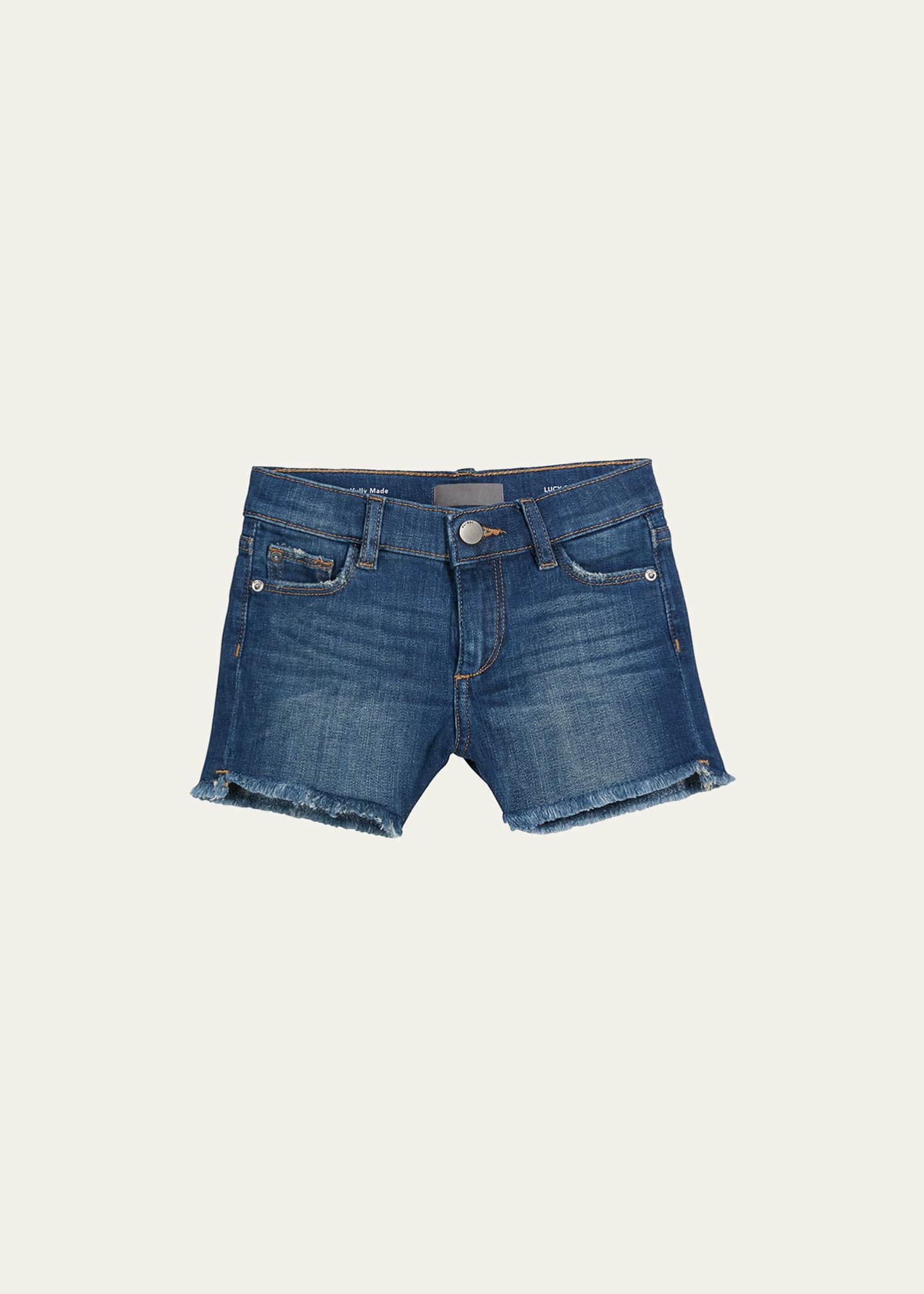 DL1961 Lucy Frayed Cutoff Shorts, Size 7-16 Image 1 of 3