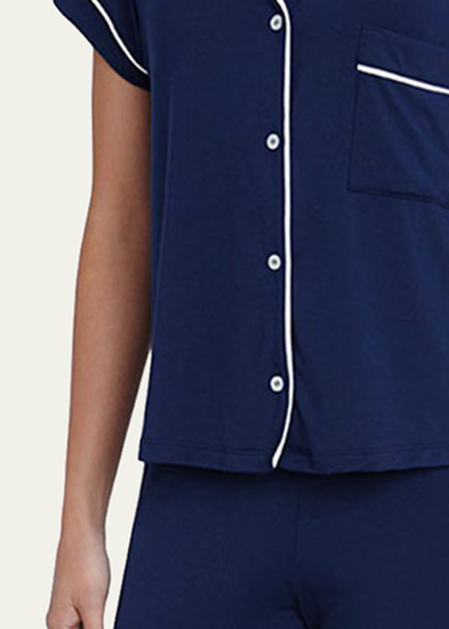 Eberjey Gisele Short-Sleeve Pajama Set Image 5 of 5