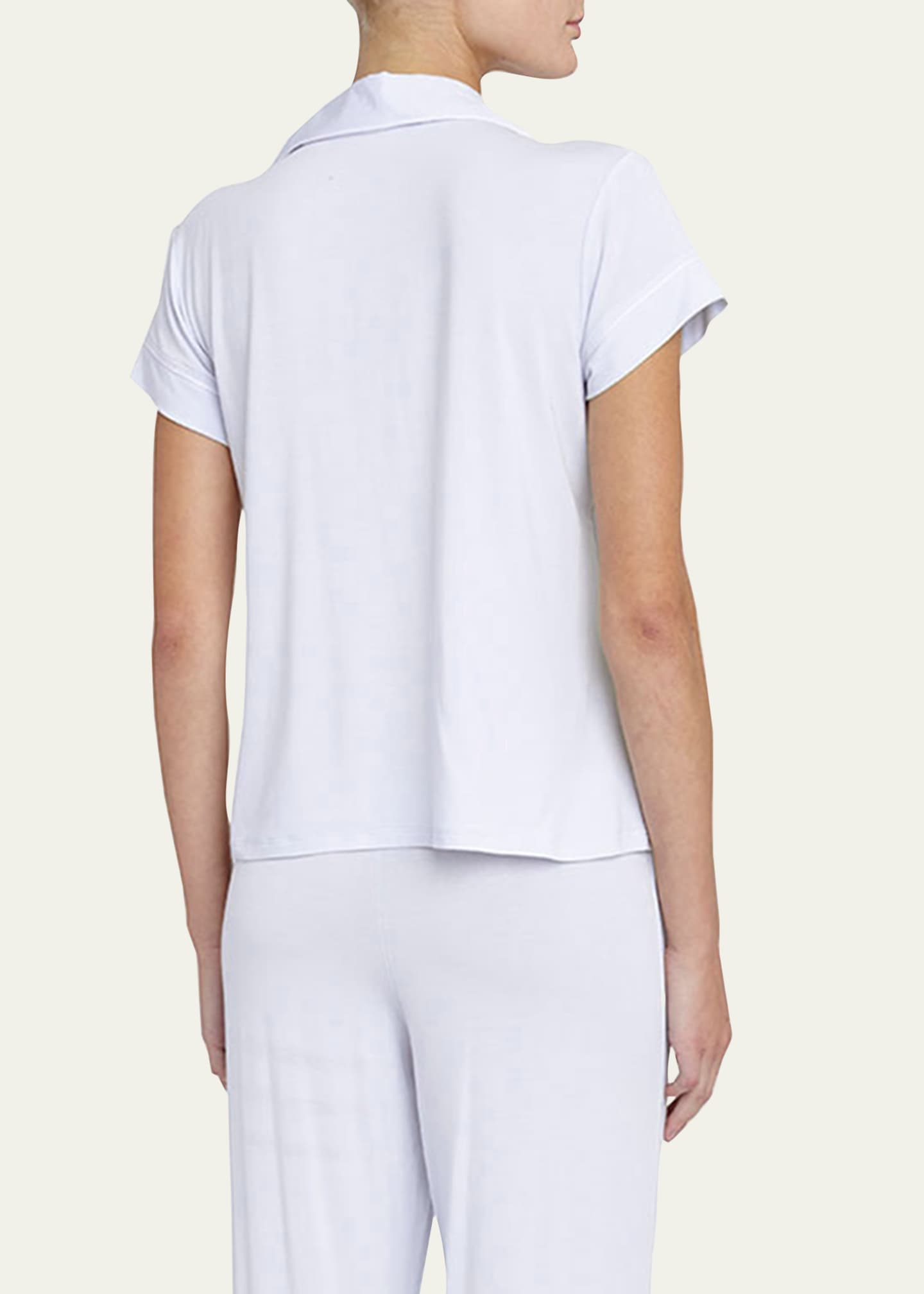 Eberjey Gisele Short-Sleeve Pajama Set Image 3 of 5