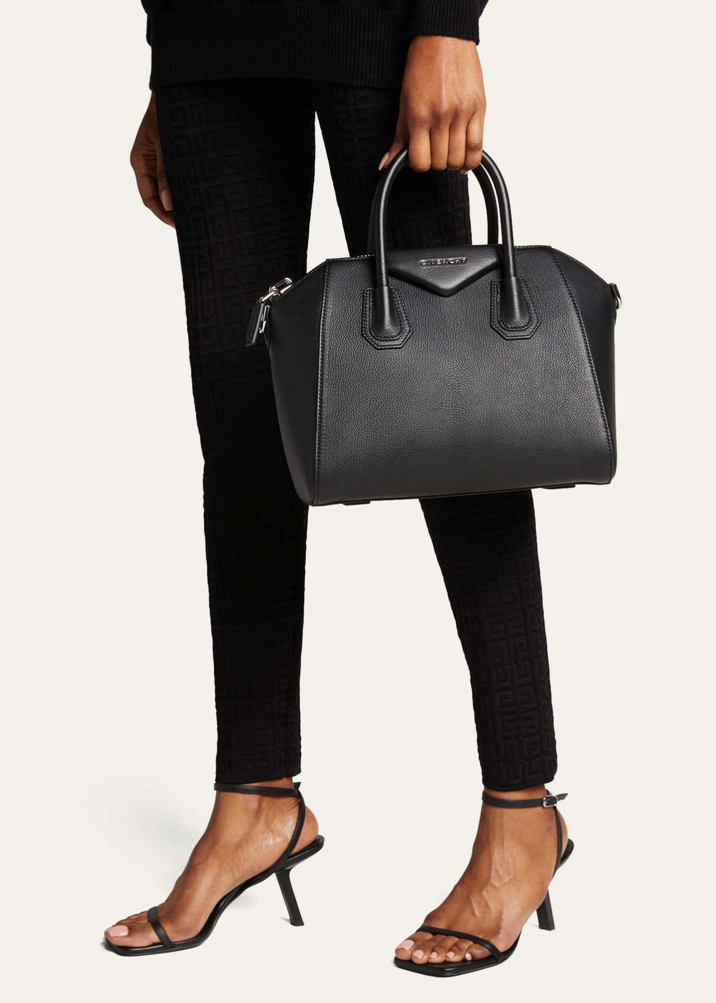 Givenchy Antigona Small Sugar Goatskin Satchel Bag - Bergdorf Goodman