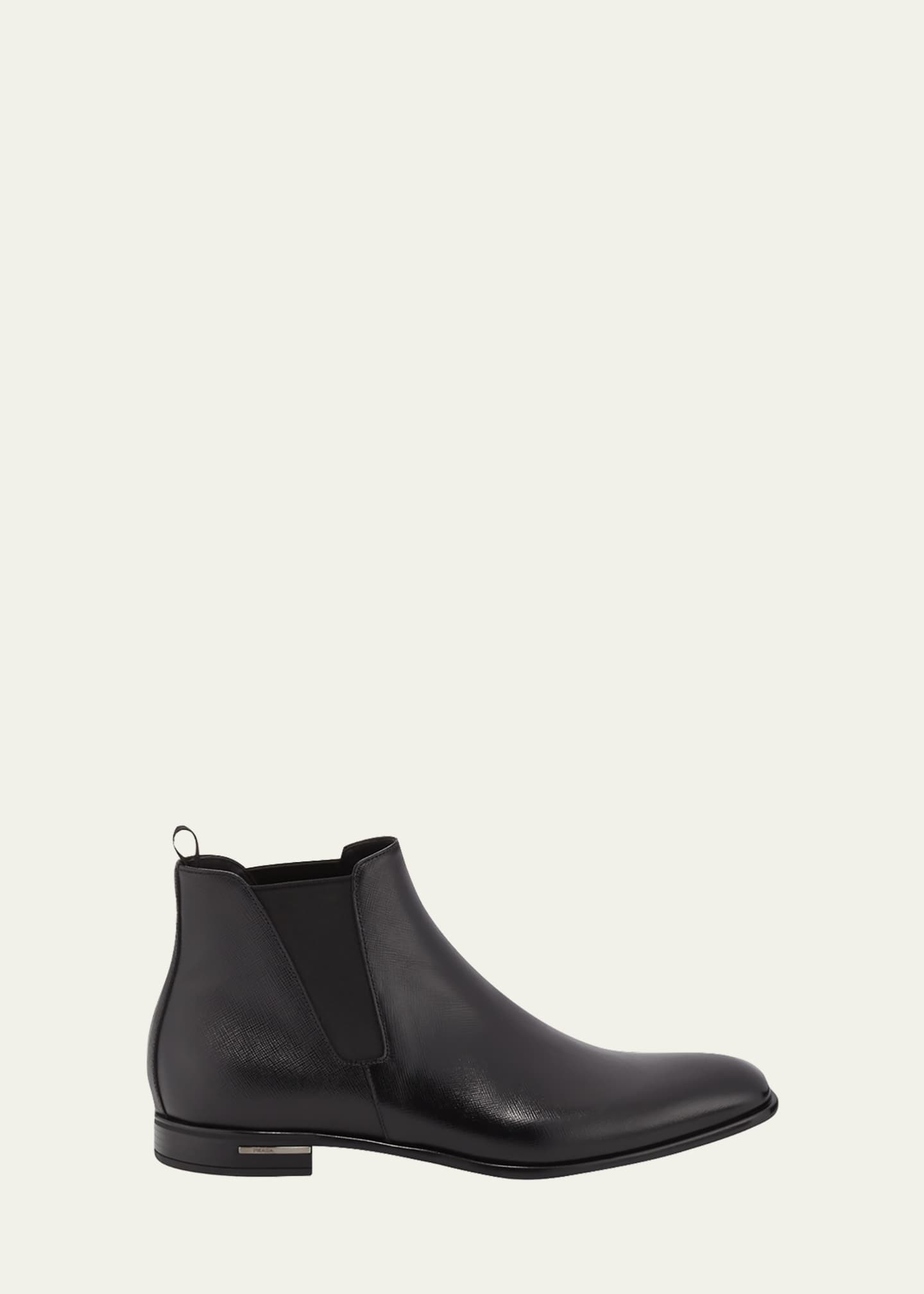 Prada saffiano boots top