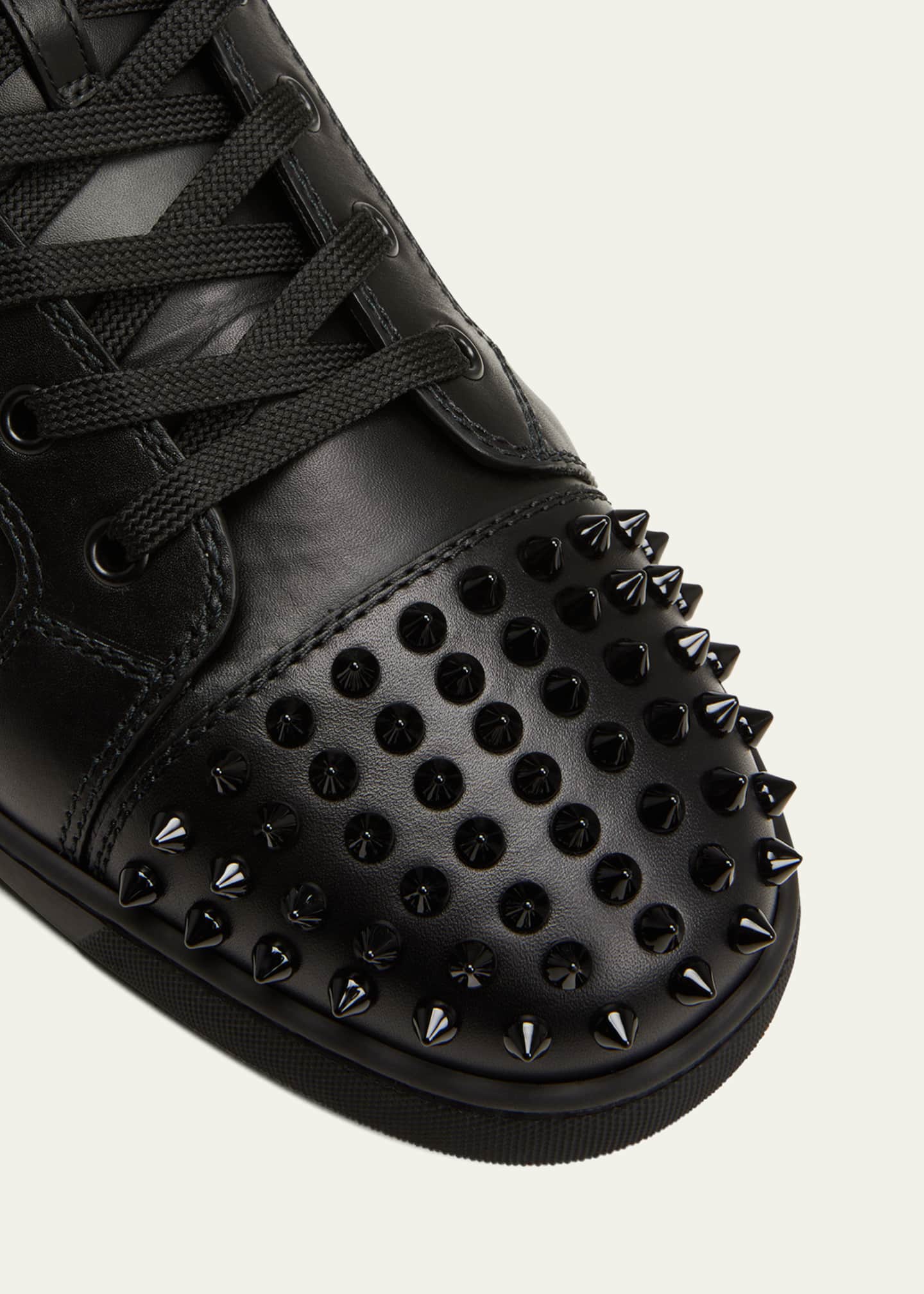 Spiked mens louboutin hot sale