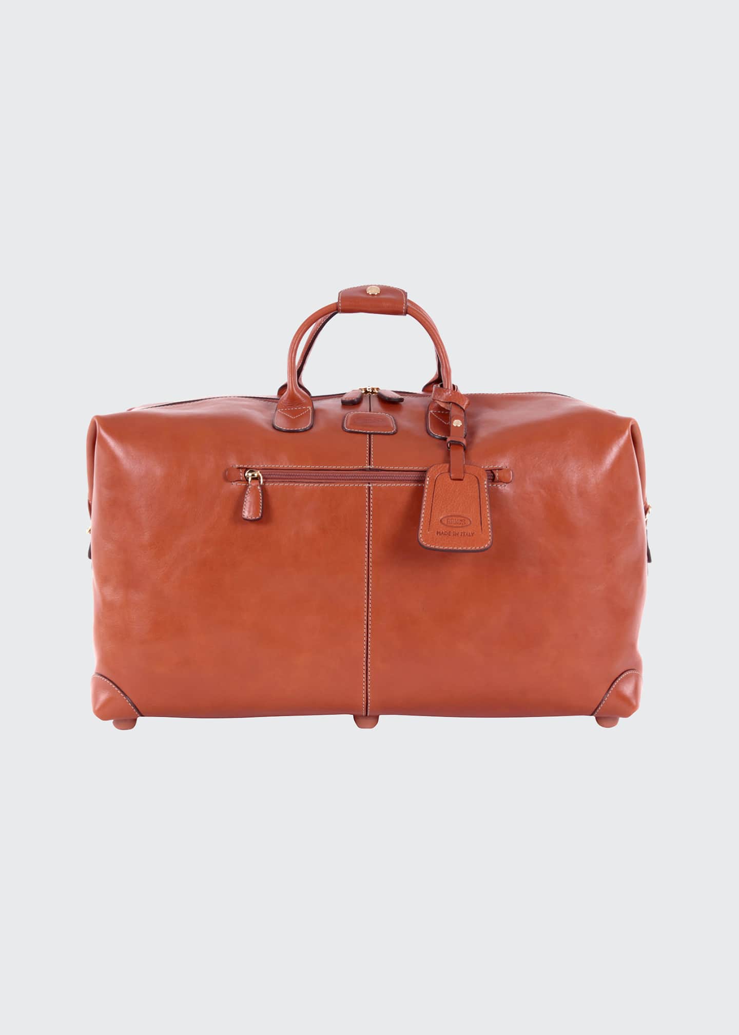 Bric's Pelle Cognac 22" Cargo Duffel Luggage Image 1 of 3