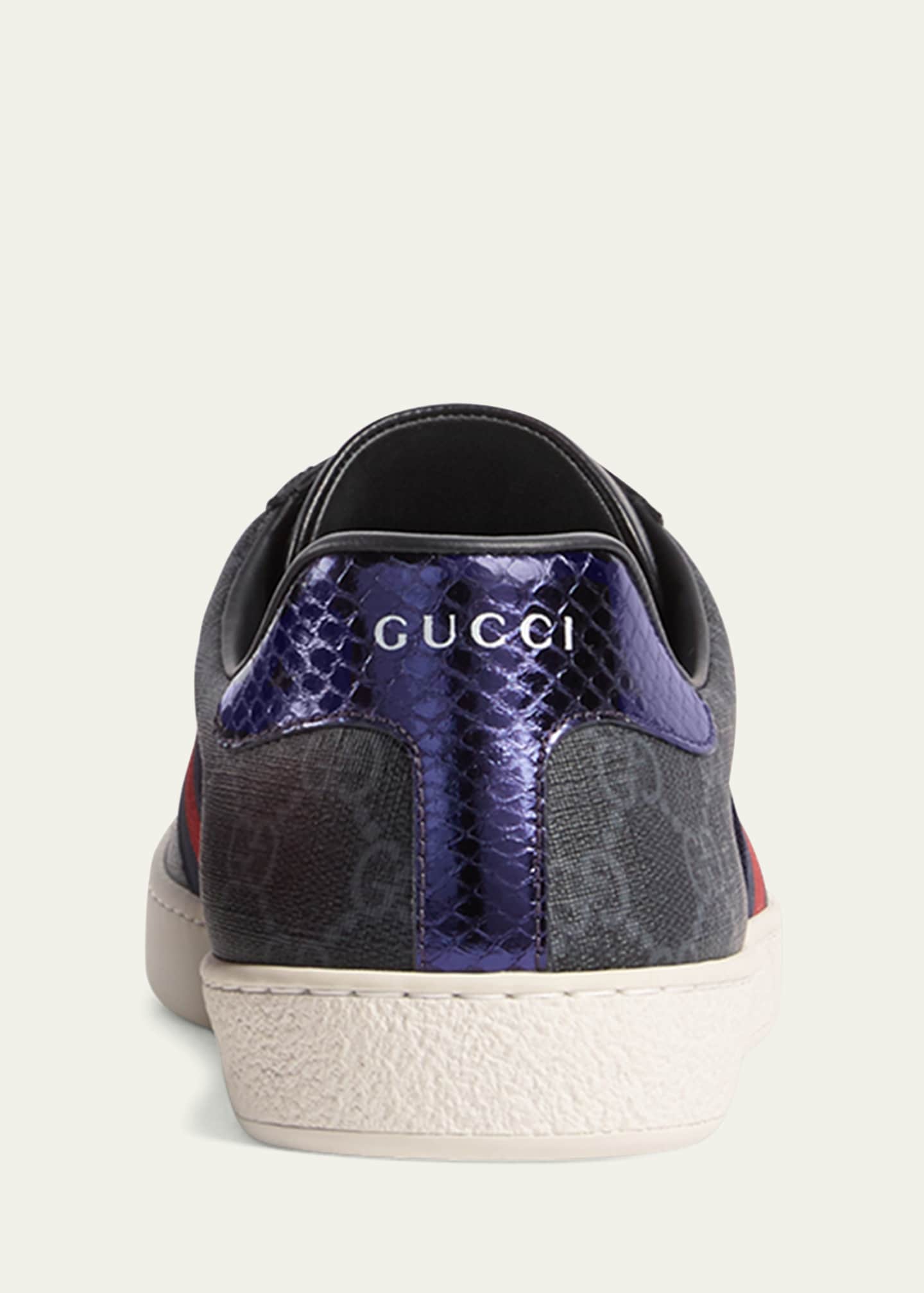 Gucci Men's Ace GG Supreme Sneakers - Bergdorf Goodman