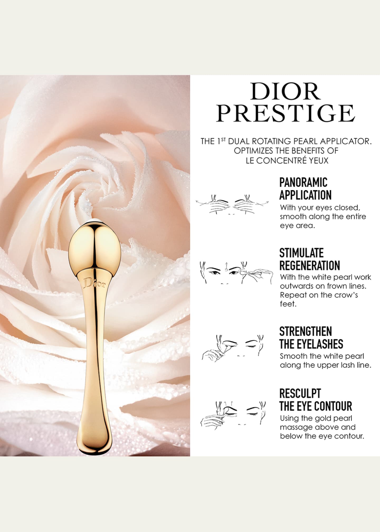 Le concentre yeux dior prestige hot sale