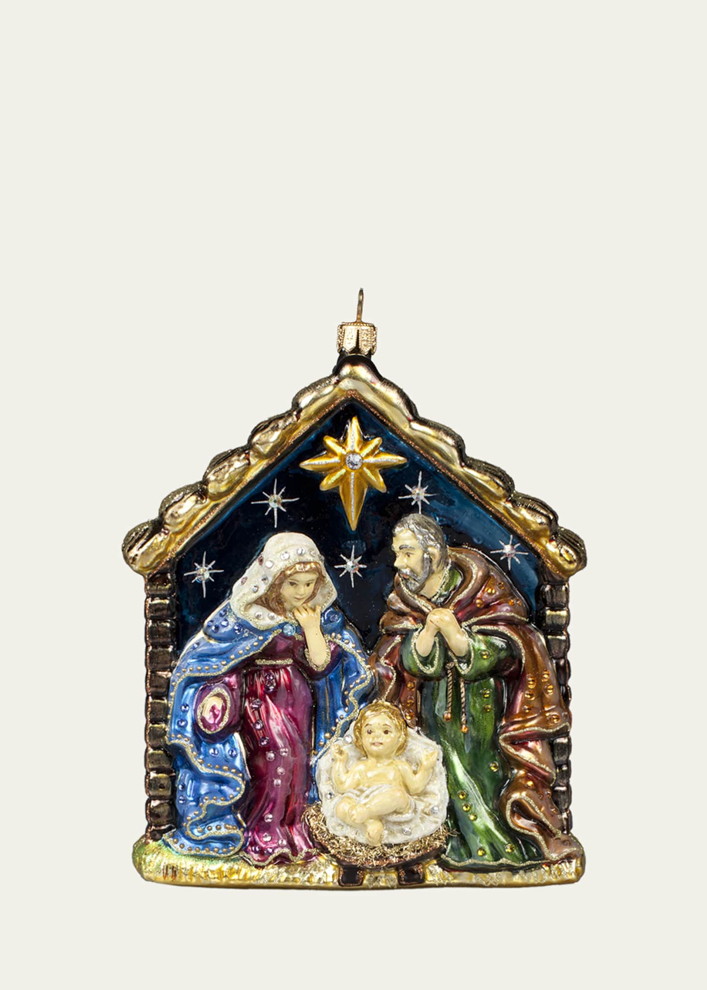 Jay Strongwater Holy Family Christmas Ornament Image 3 of 3