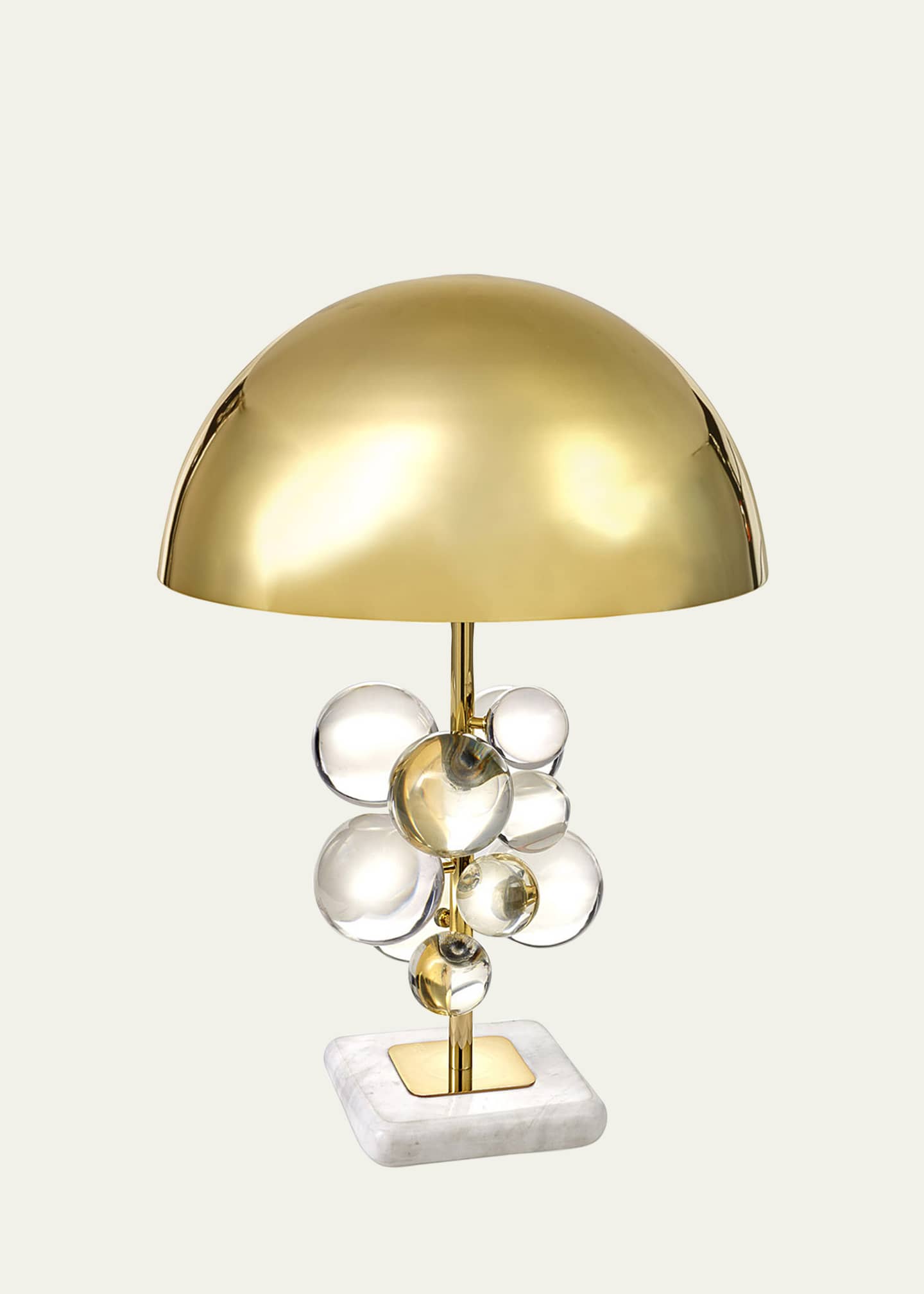 Jonathan Adler Globo Clear Table Lamp