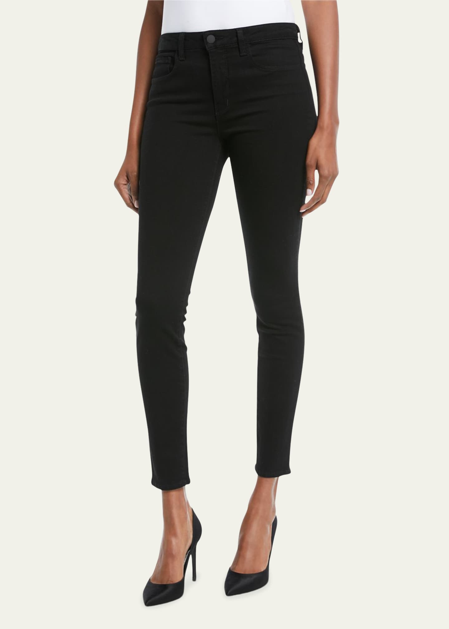 L'Agence Marguerite High-Rise Skinny Jeans Image 2 of 3