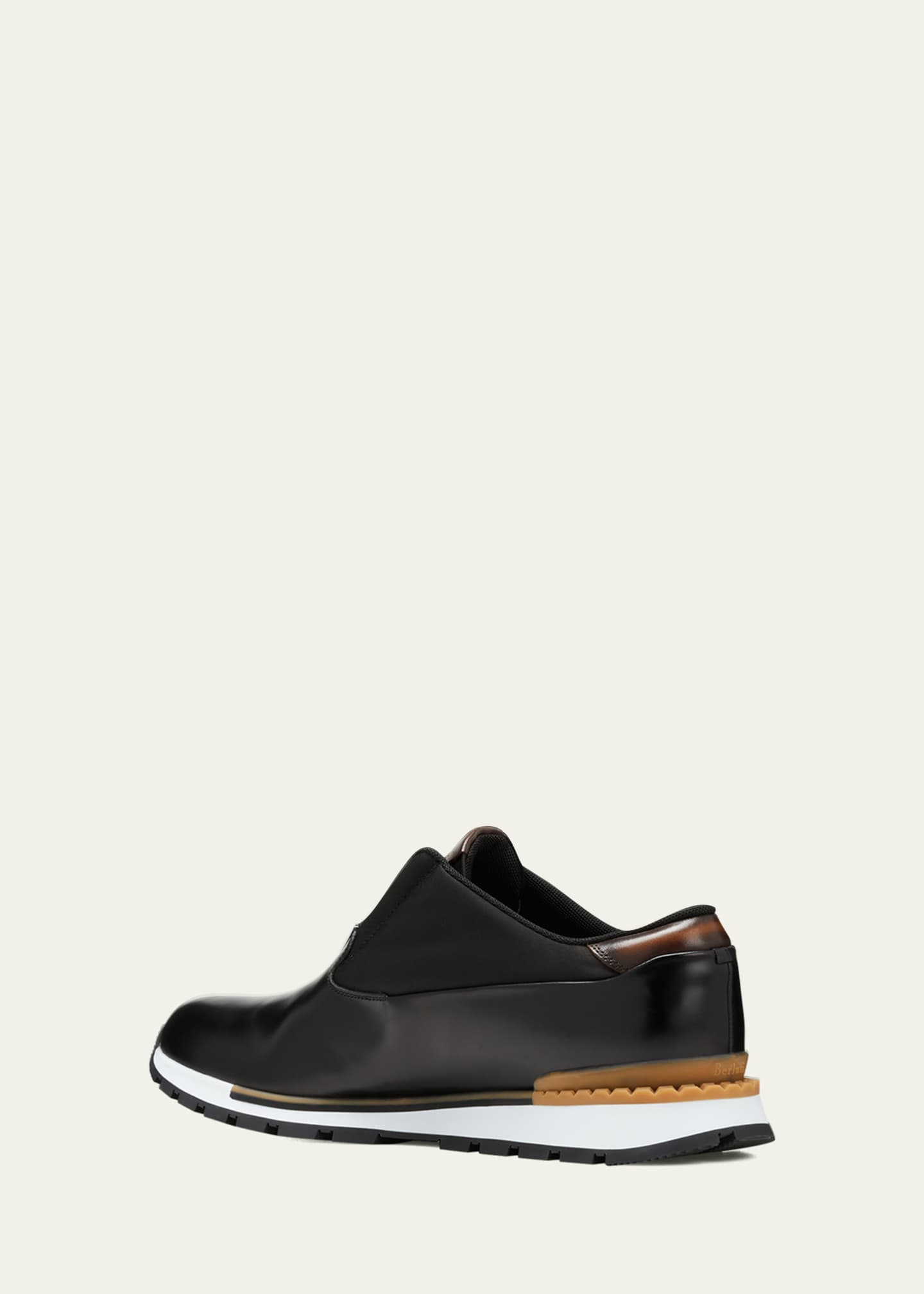 BERLUTI Fast Track Tornio Leather and Shell Sneakers for Men