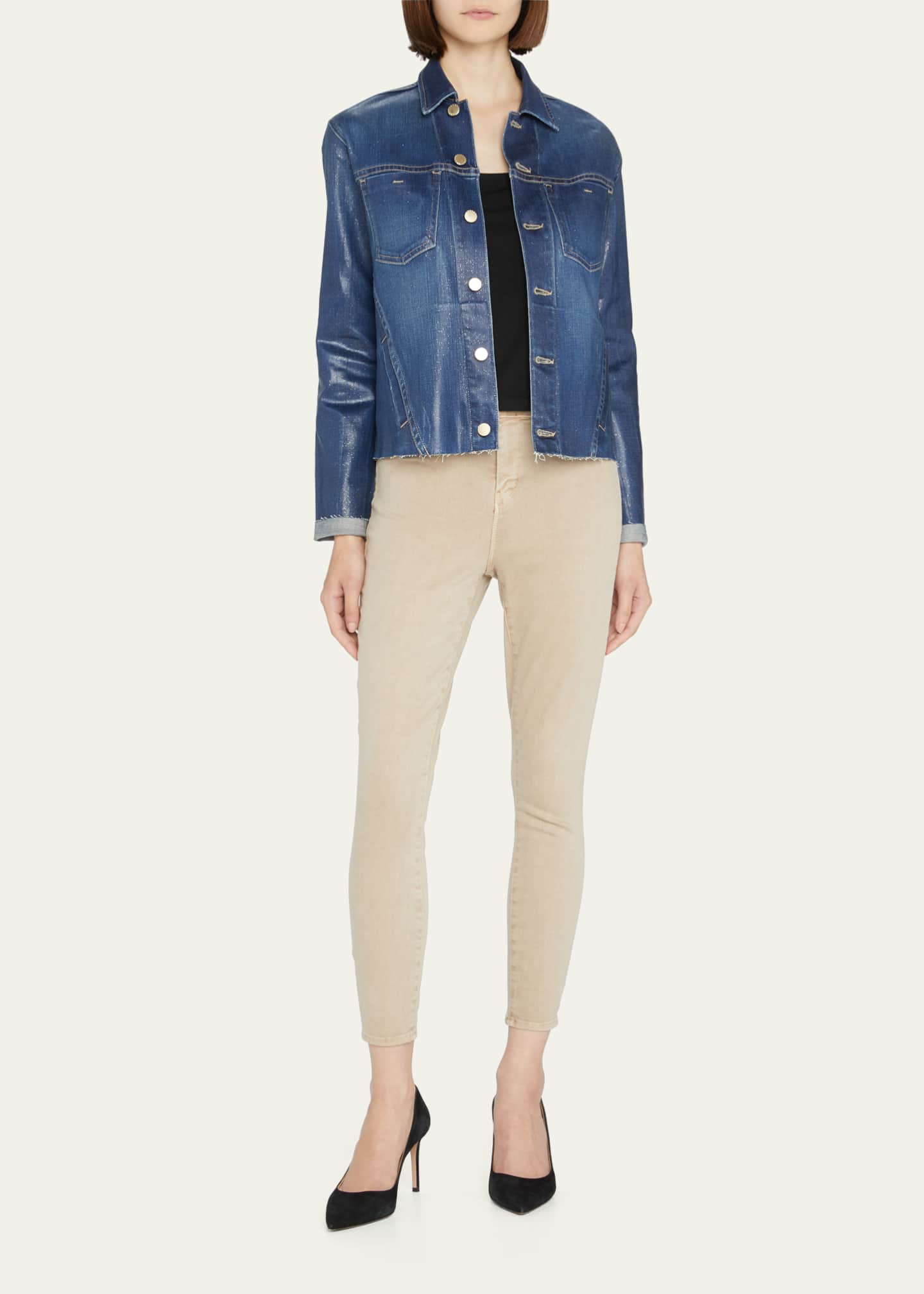 L'Agence Margot High-Rise Skinny Ankle Jeans Image 2 of 5