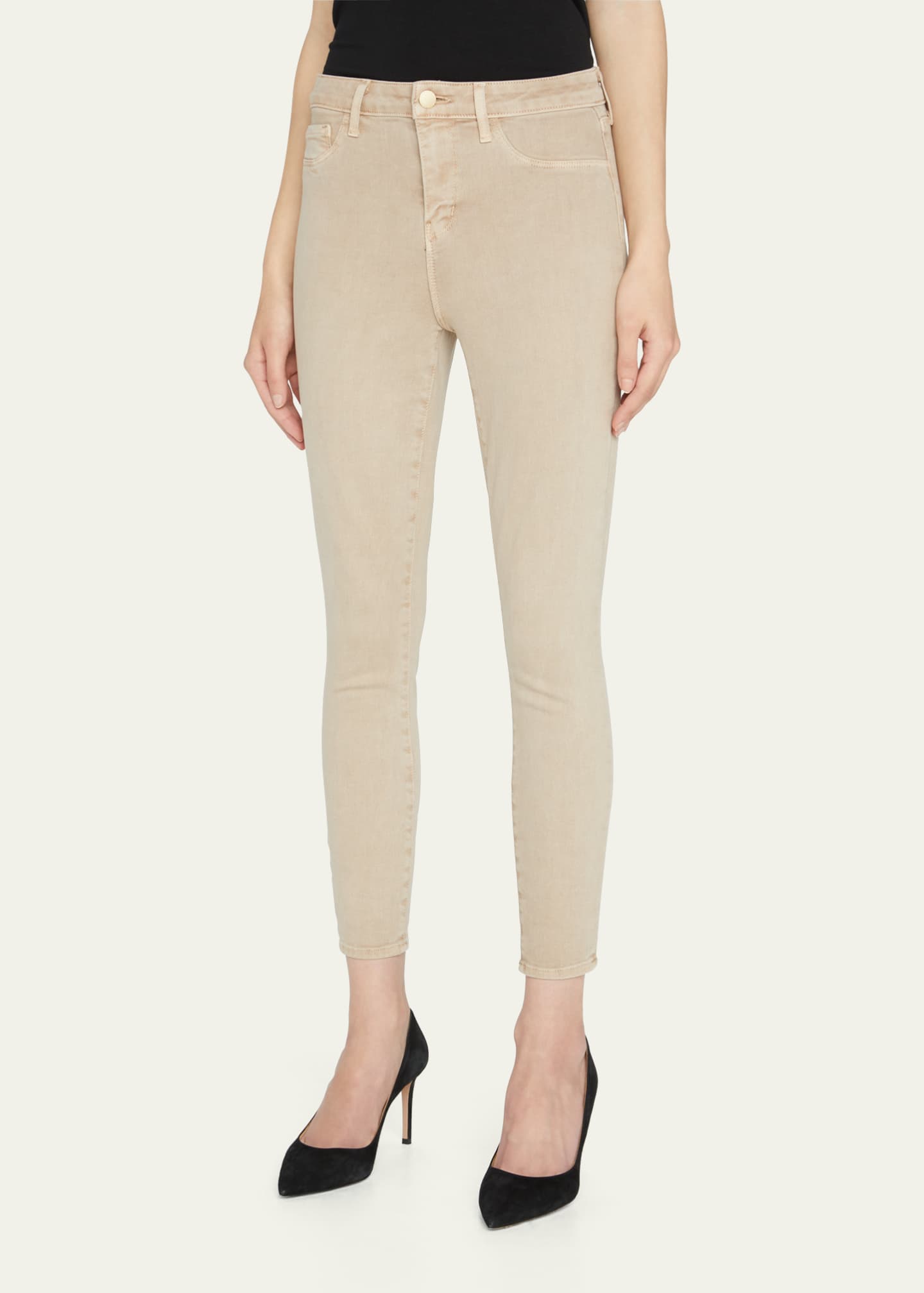 L'Agence Margot High-Rise Skinny Ankle Jeans Image 4 of 5