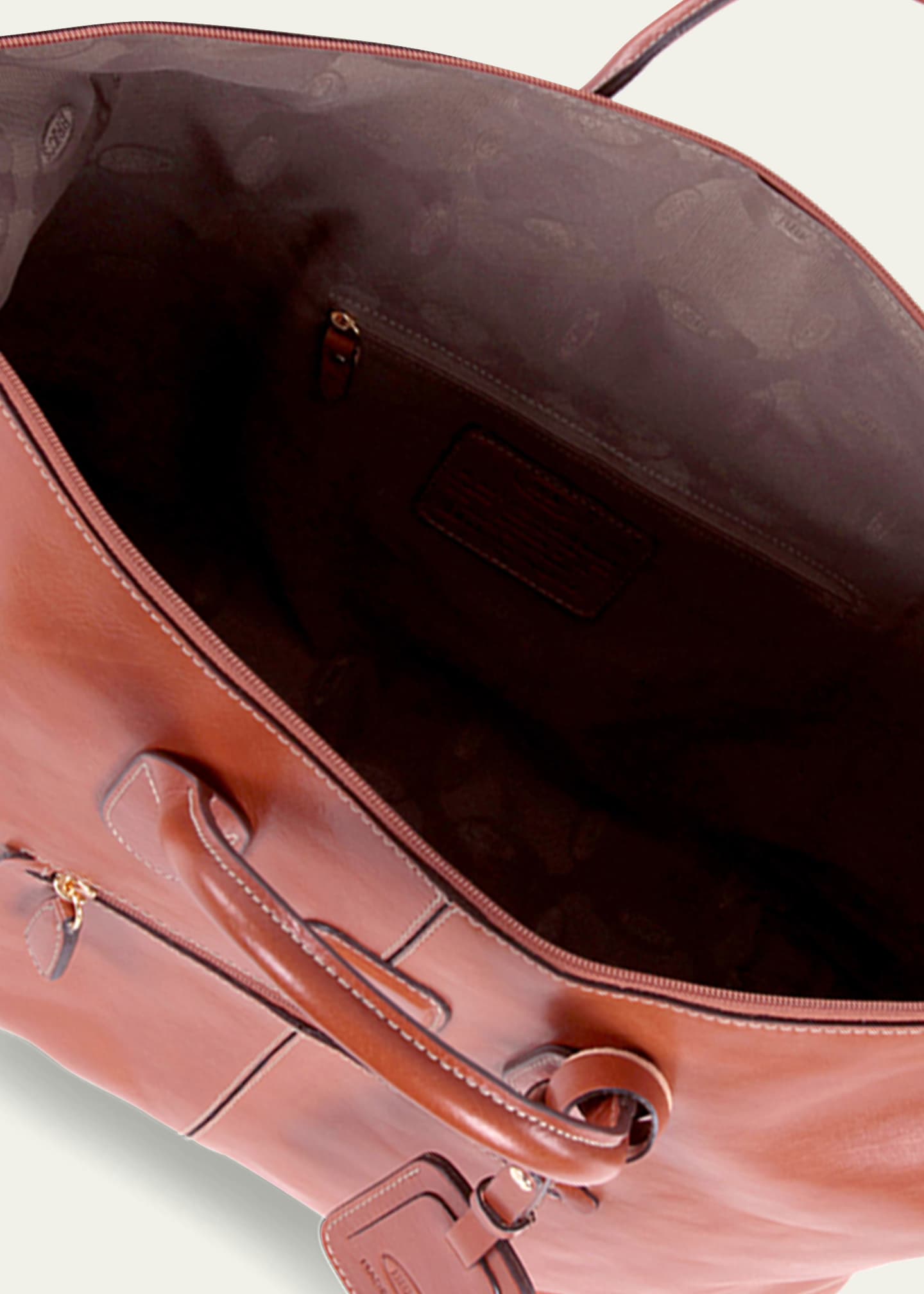 Bric's Pelle Cognac 18" Cargo Duffel Luggage Image 3 of 3