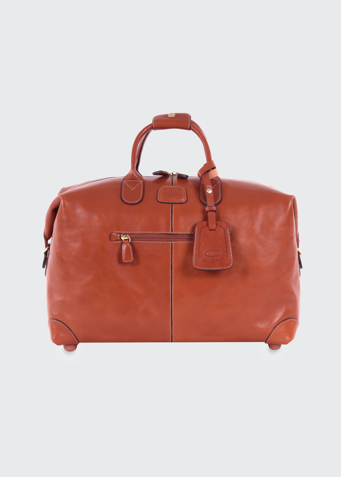 Bric's Pelle Cognac 18" Cargo Duffel Luggage Image 1 of 3