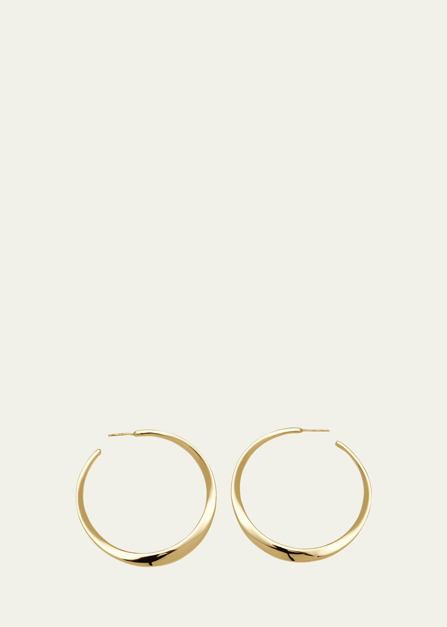 Ippolita Large Twisted Hoop Earrings in 18K Gold Bergdorf Goodman