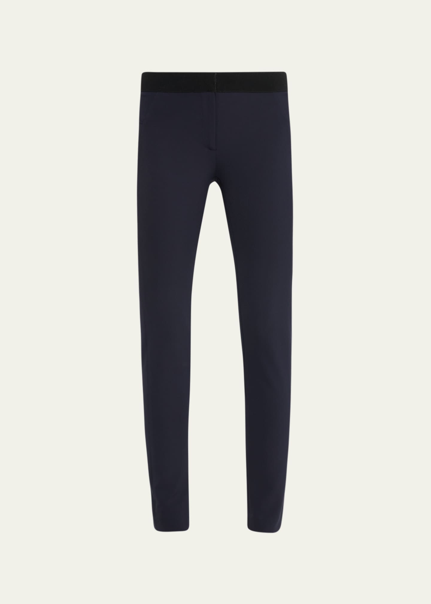Veronica Beard Black Scuba Leggings