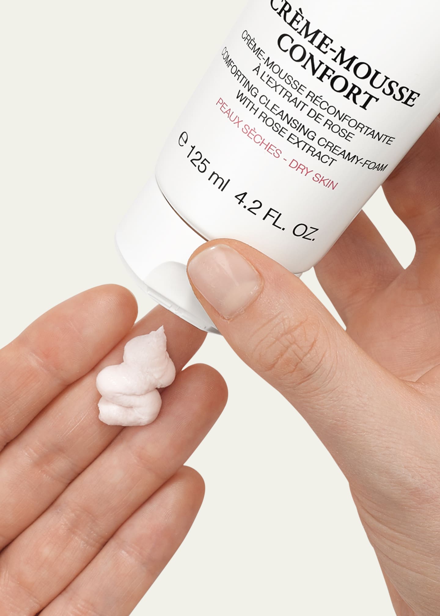 Lancome Crème Mousse Confort Creamy Foaming Cleanser, 4.2 oz. Image 3 of 3