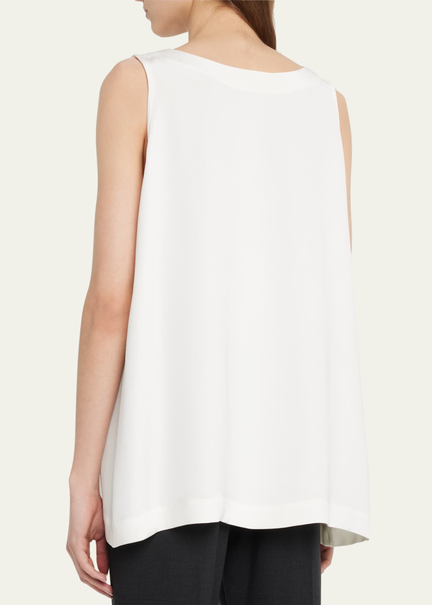 Eskandar A-Line Silk Shell Image 3 of 5