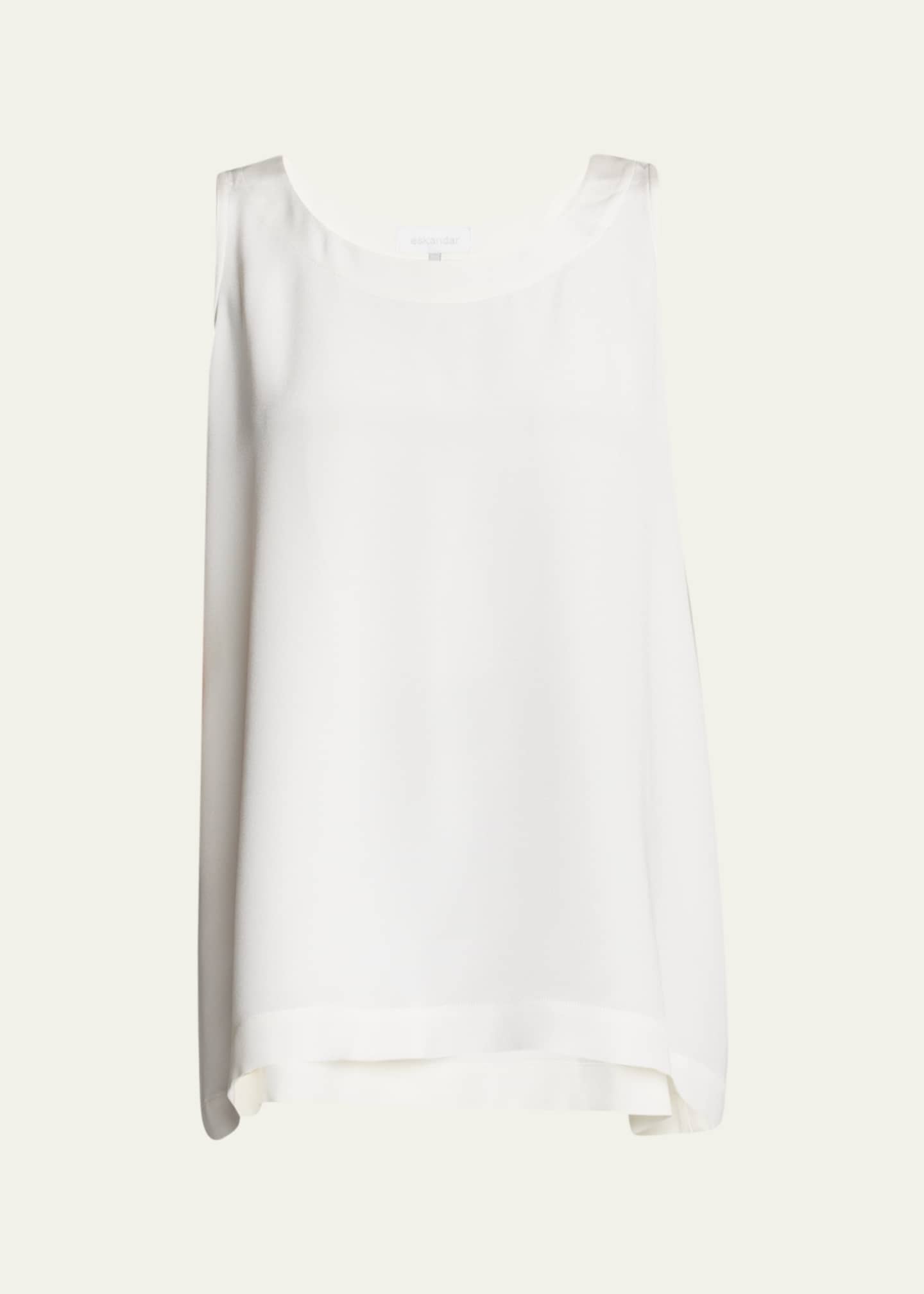 Eskandar A-Line Silk Shell Image 1 of 5